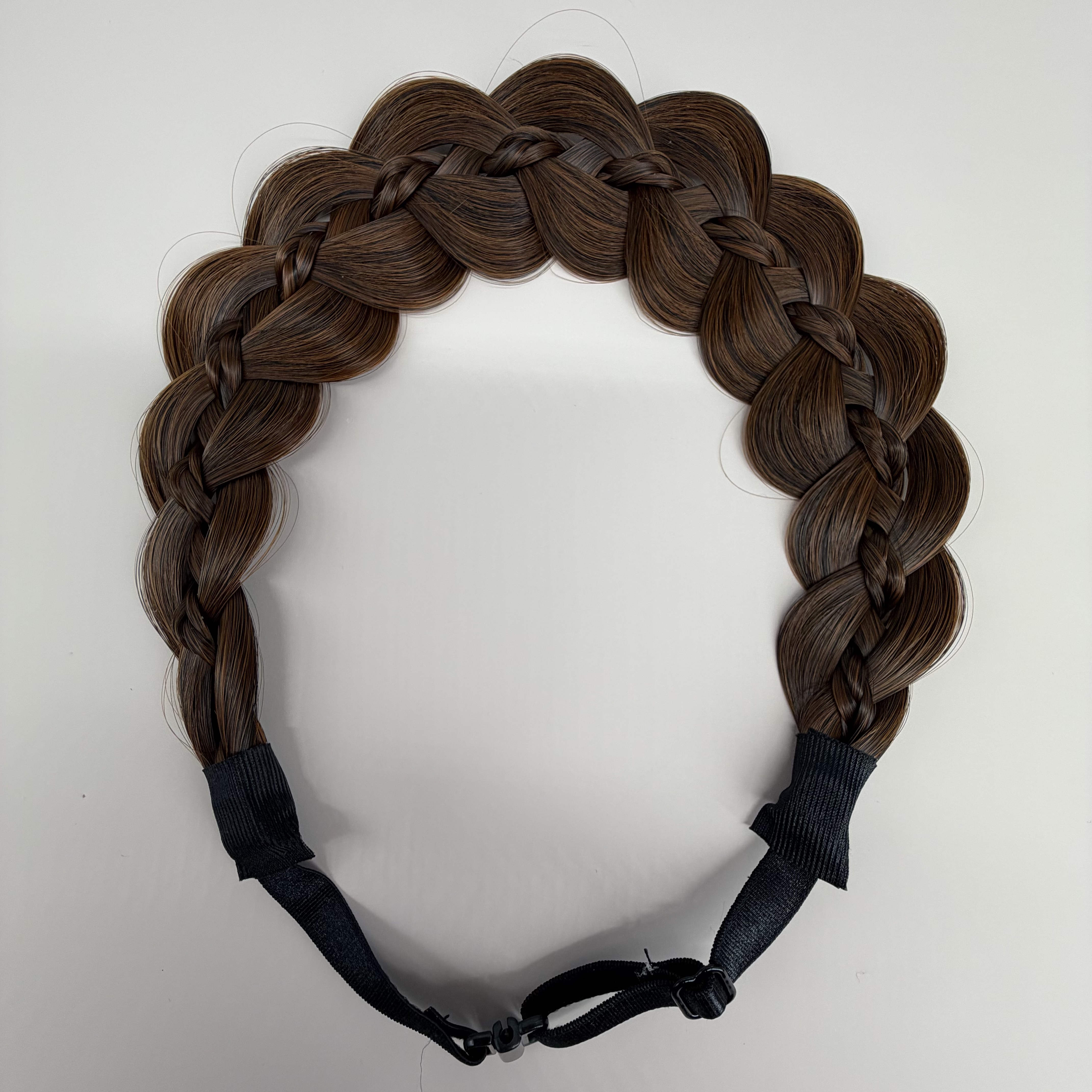 磁吸发箍假发一体鱼骨麻花辫新款编发头饰盘发带增高颅顶发饰头箍详情10