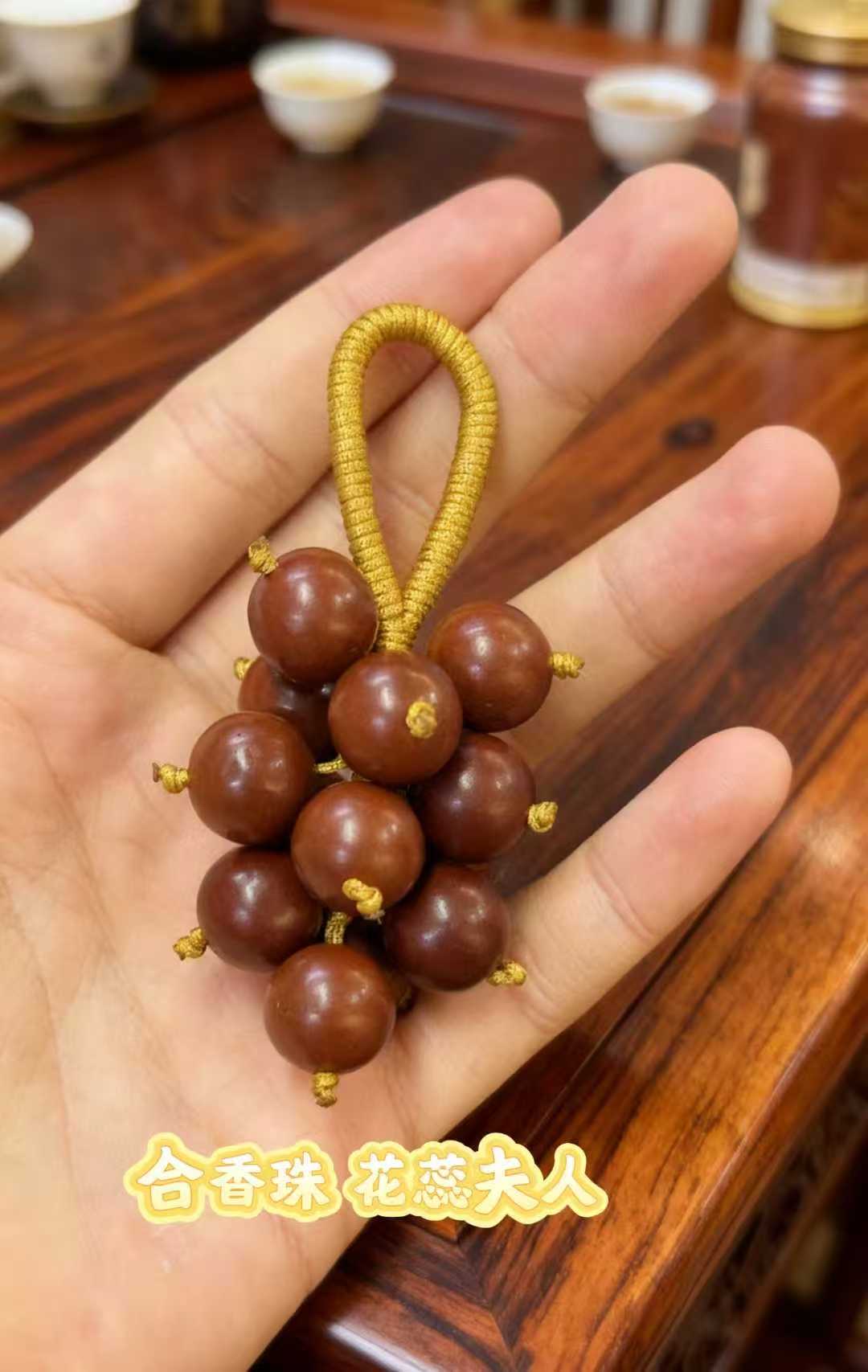 Muslim prayer beads 18-seed prayer beads bracelet combined with incense beads, Buddhist supplies, hand-woven men's and women's Buddha worship ornaments, Muslim prayer beads 18-seed prayer beads combined with incense beads, monkey head prayer beads detail image 5