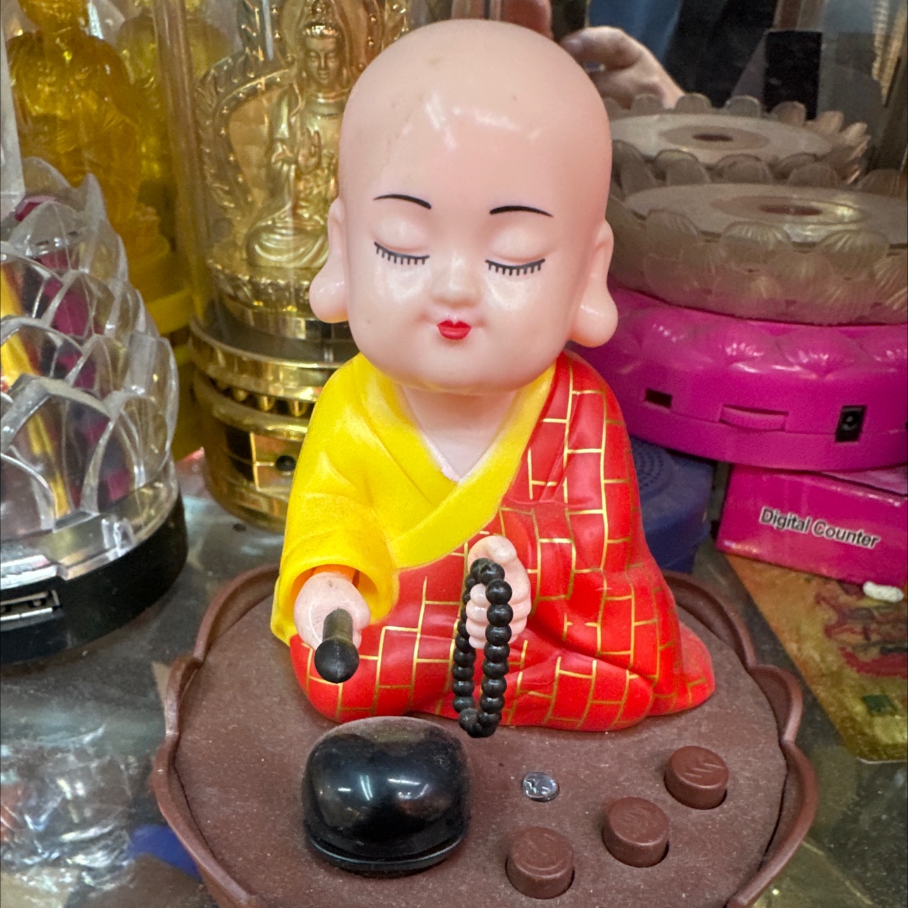 观音。佛。各类能动佛机！6首佛像摆件佛具用品雕塑神像佛像佛像佛像佛像佛具用品佛具用品佛具用品佛像玉观音佛像玉观音详情图2