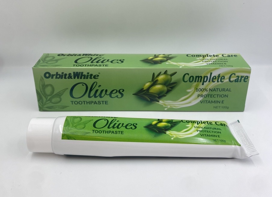 Orbit&white橄榄牙膏净白牙齿清新口气100g厂直直供现货细节图