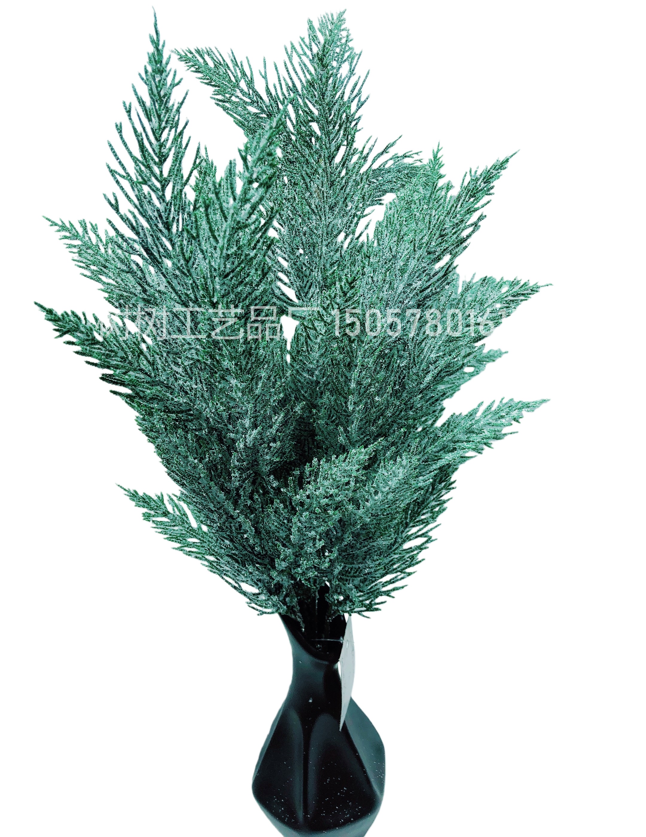 The new Christmas simulation green plant set features a realistic appearance, long-lasting durability, and is made of eco-friendly materials. It is a popular Amazon bestseller with artificial and plastic flowers detail image 2