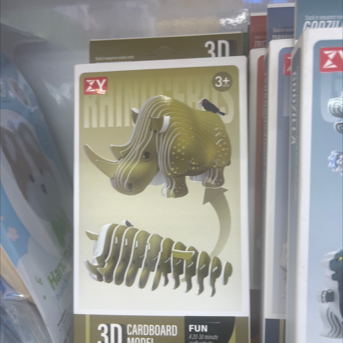 Three-dimensional jigsaw puzzles made of animal paper Application Scenario