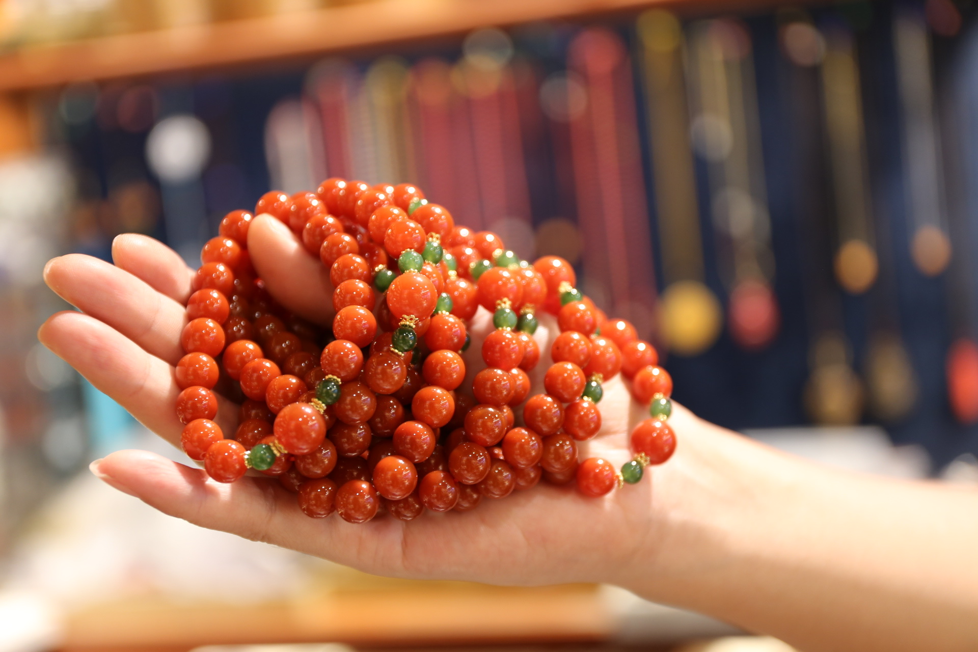 原创手作 新款来袭 天然南红玛瑙手串手串文玩手串文玩详情图7