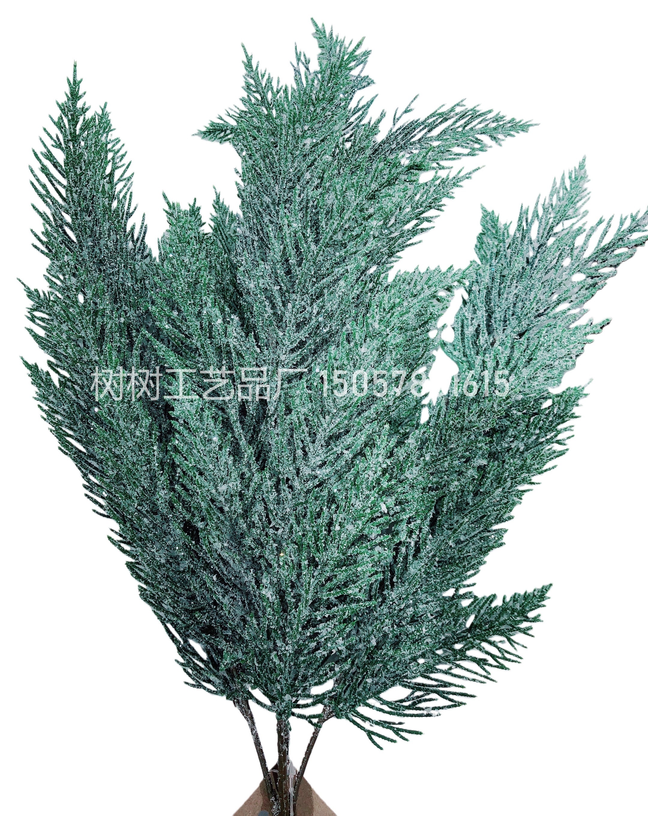 The new Christmas simulation green plant set features a realistic appearance, long-lasting durability, and is made of eco-friendly materials. It is a popular Amazon bestseller with artificial and plastic flowers detail image 6