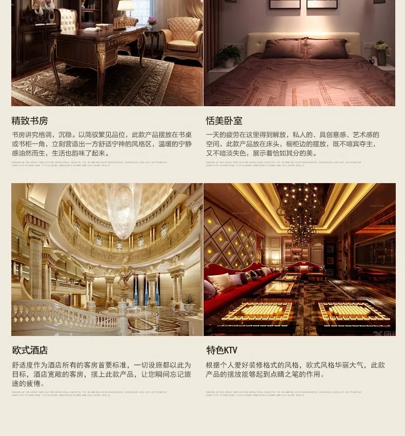欧式蜡烛台创意复古家居装饰摆件婚庆道具烛光晚餐浪漫礼物蜡烛杯详情图13