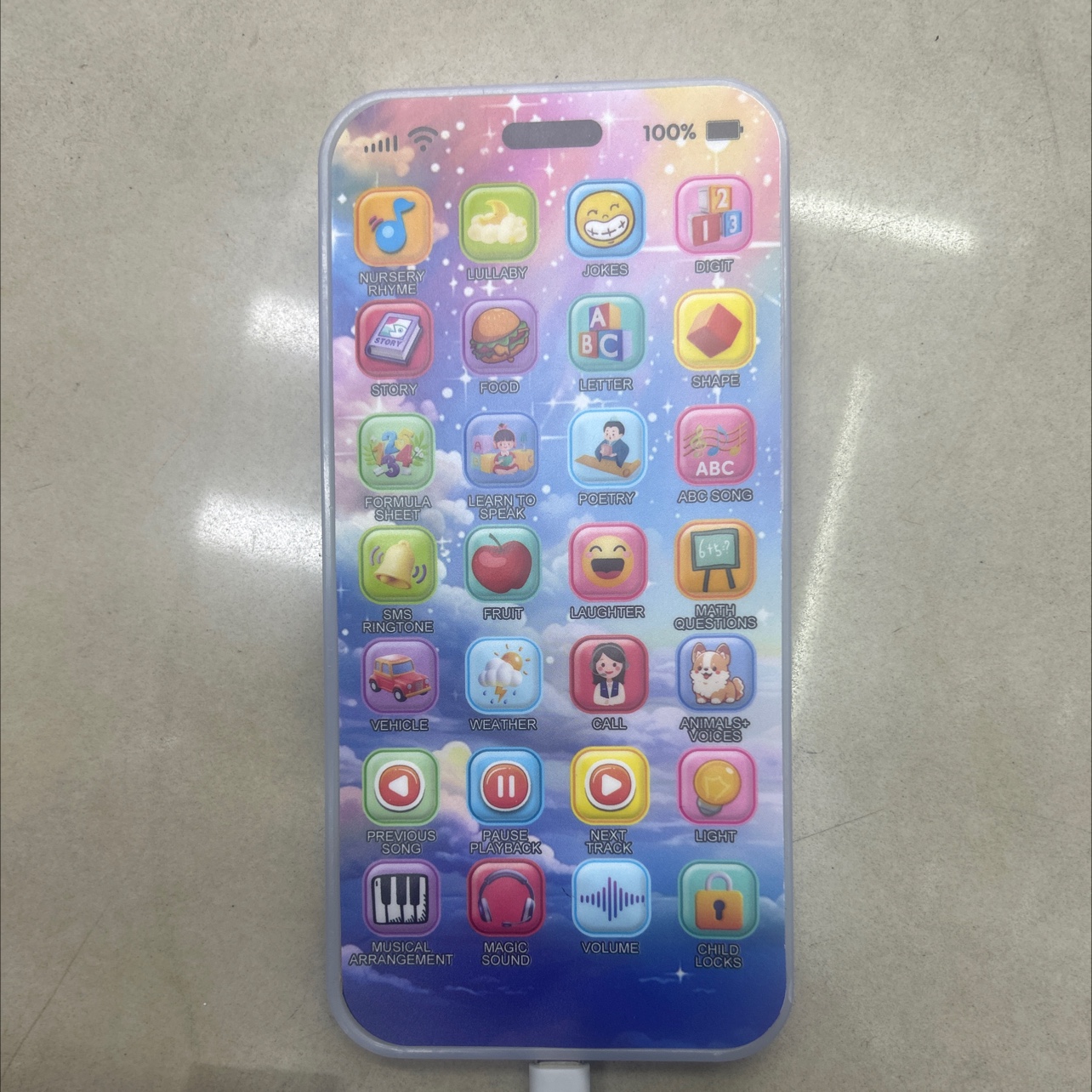 英文玩具手机学习机