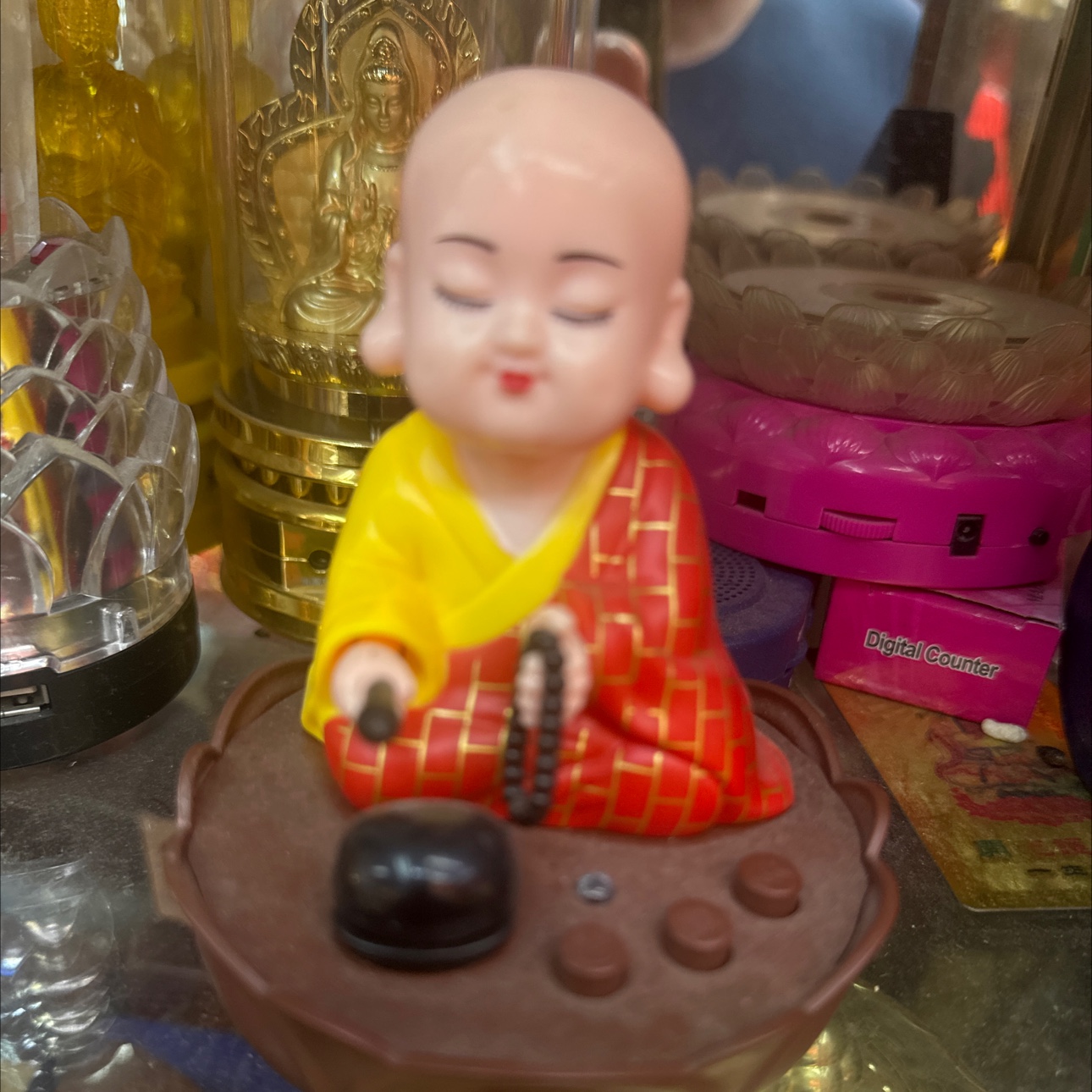 观音。佛。各类能动佛机！6首佛像摆件佛具用品雕塑神像佛像佛像佛像佛像佛具用品佛具用品佛具用品佛像玉观音佛像玉观音白底实物图