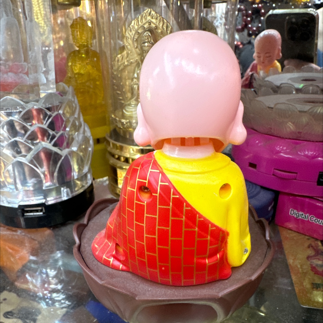 观音。佛。各类能动佛机！6首佛像摆件佛具用品雕塑神像佛像佛像佛像佛像佛具用品佛具用品佛具用品佛像玉观音佛像玉观音详情图3