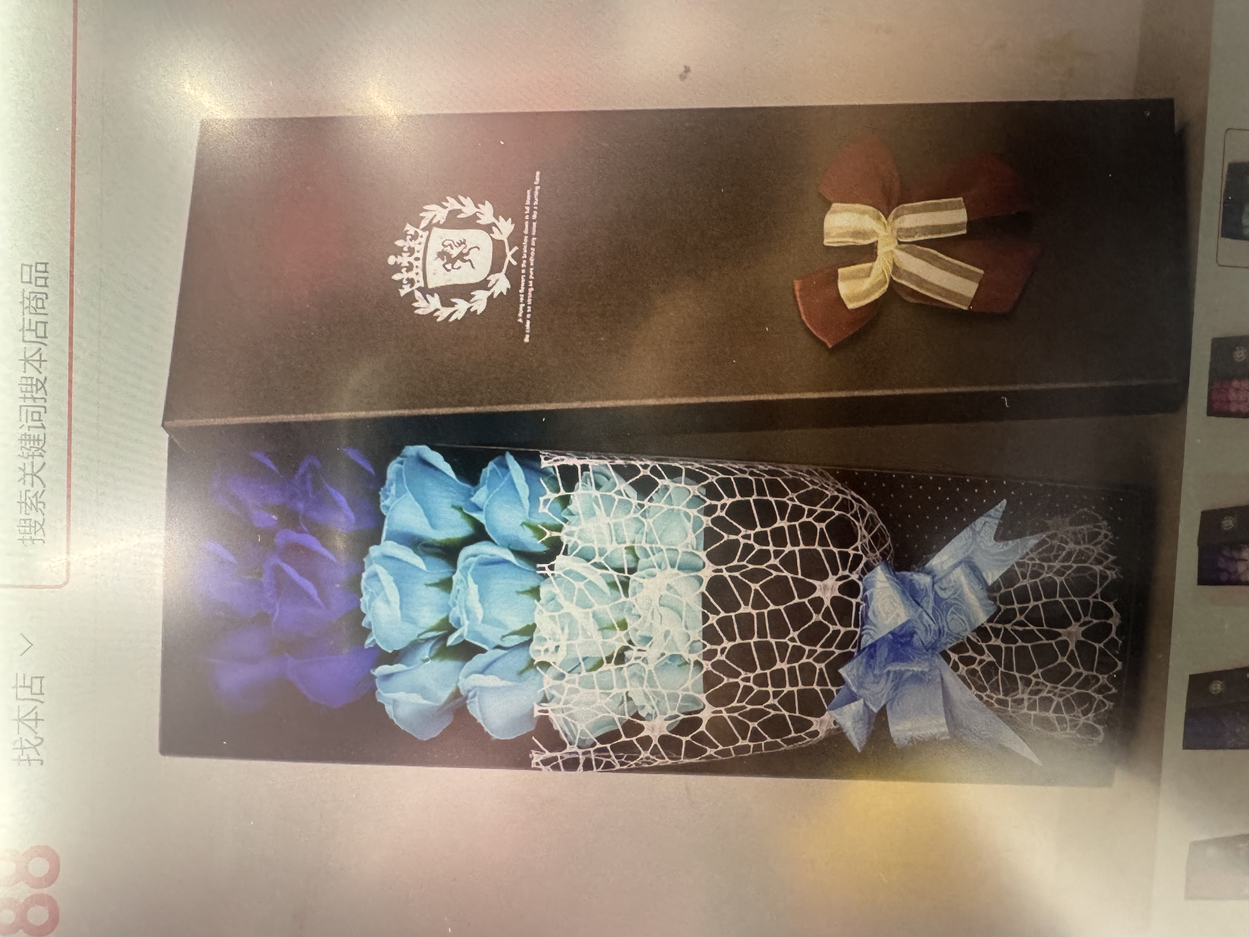 永生花高级感摆件厂家玫瑰花仿真花礼盒送女友老婆礼品批发详情图8