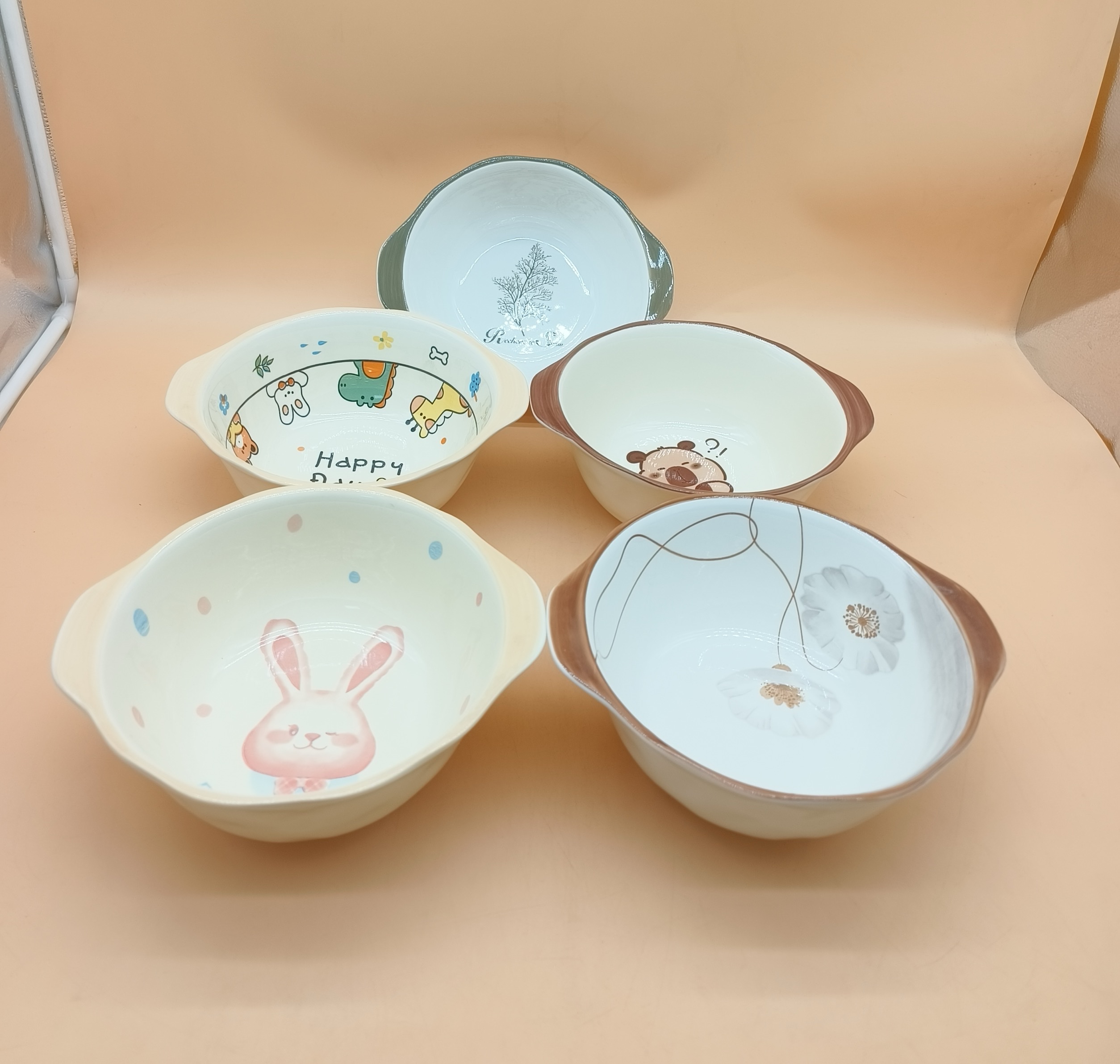 方圆陶瓷色釉库存现货网红餐具