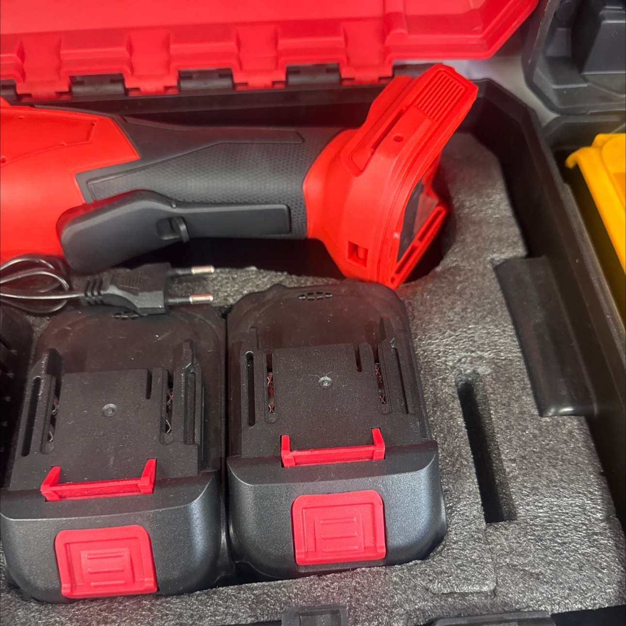 Multi-functional power tool set, household portable electric drill, manual repair tool combination, complete set of practical toolbox Specification image