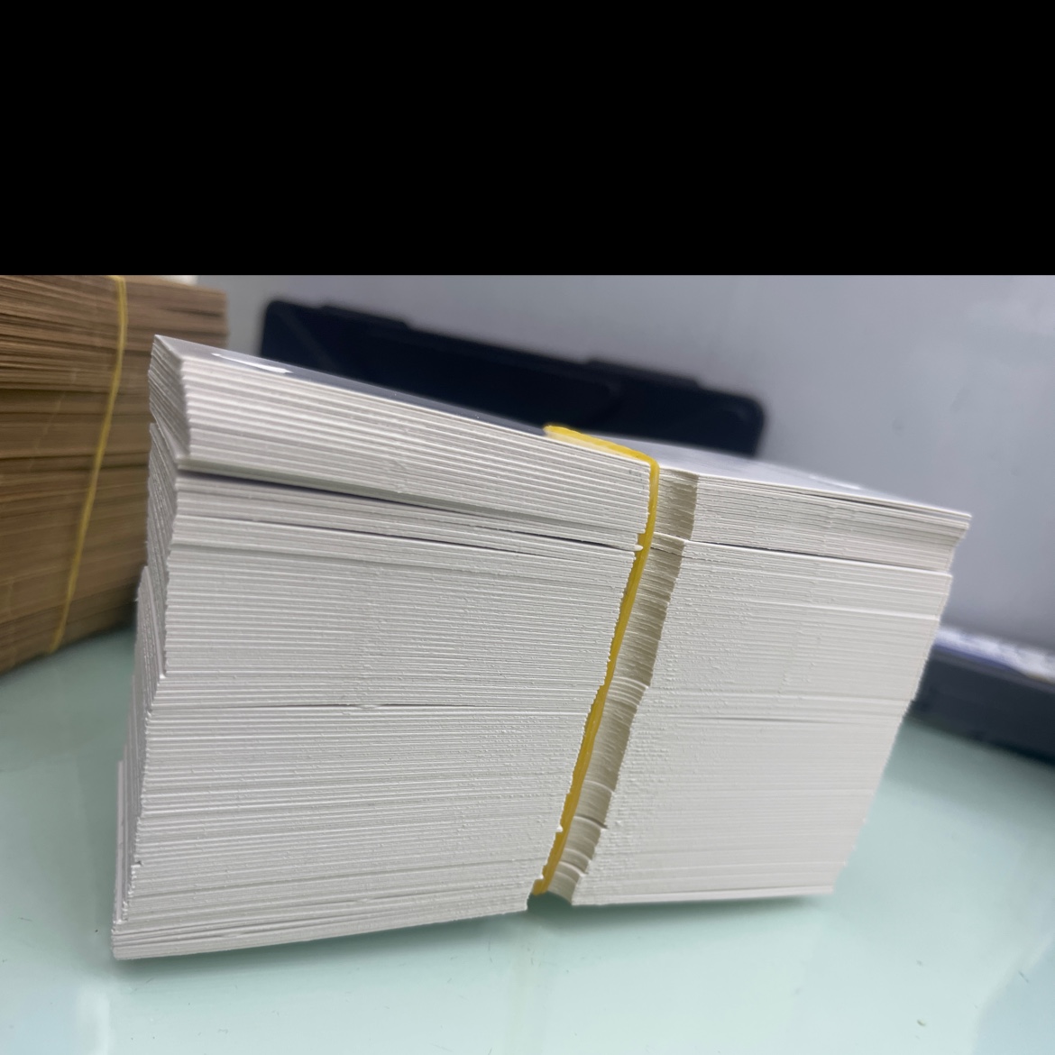 长对折卡细节图