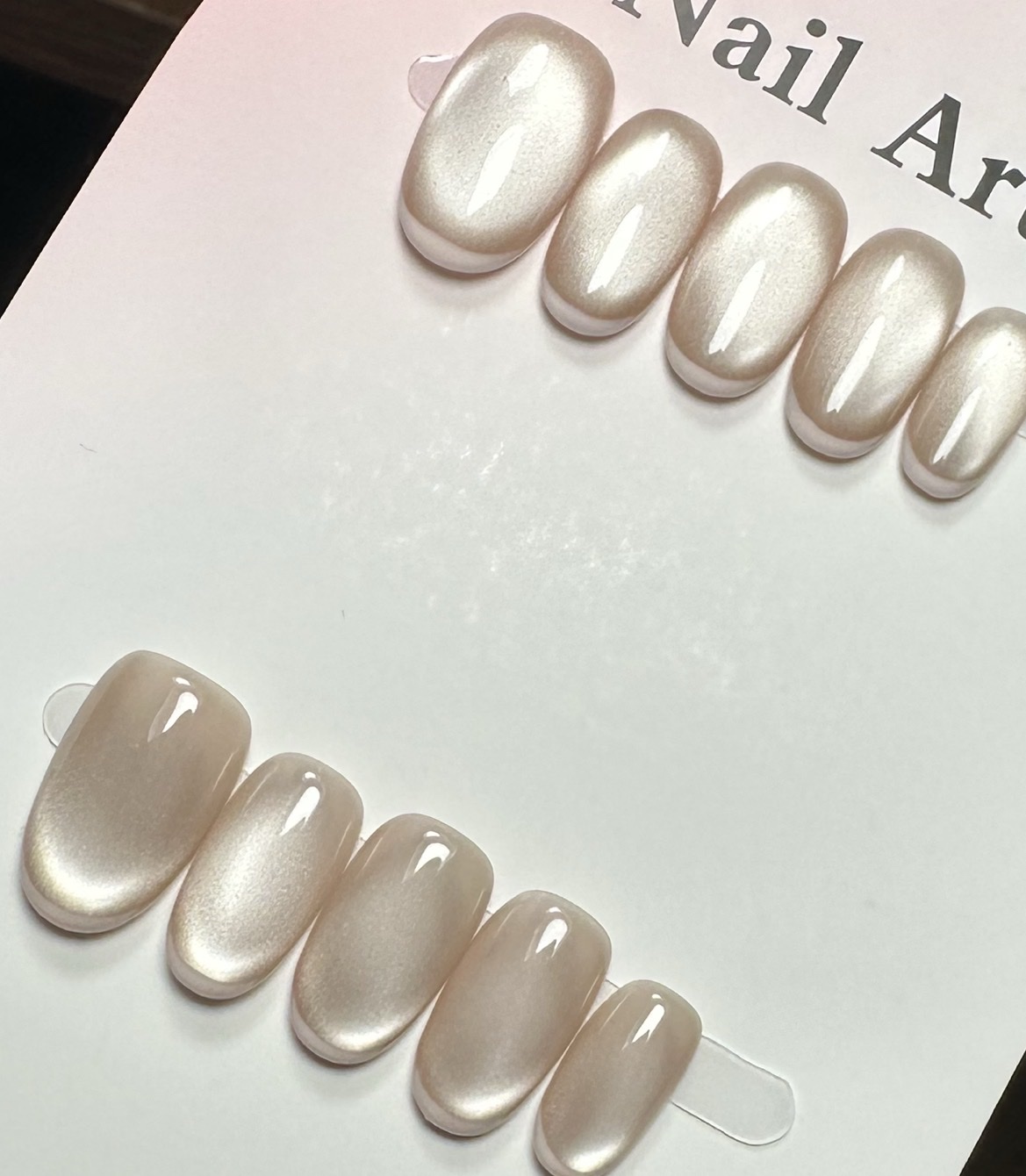 Pure handcrafted manicure, wearable nail, French manicure, European and American domestic sales and export products details Picture