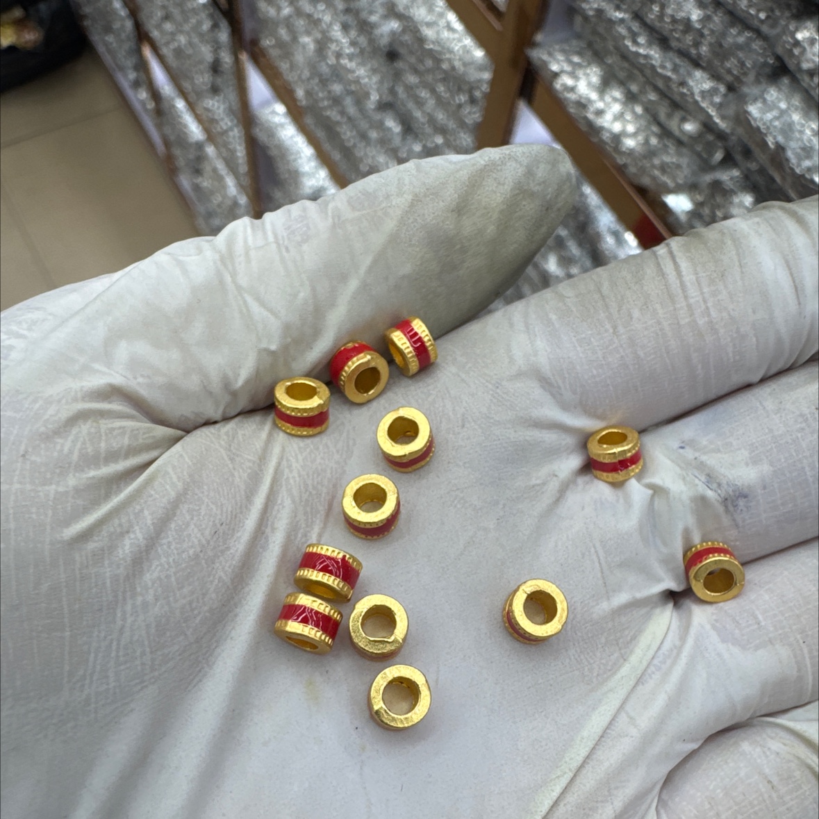 多功能隔珠，保色电镀