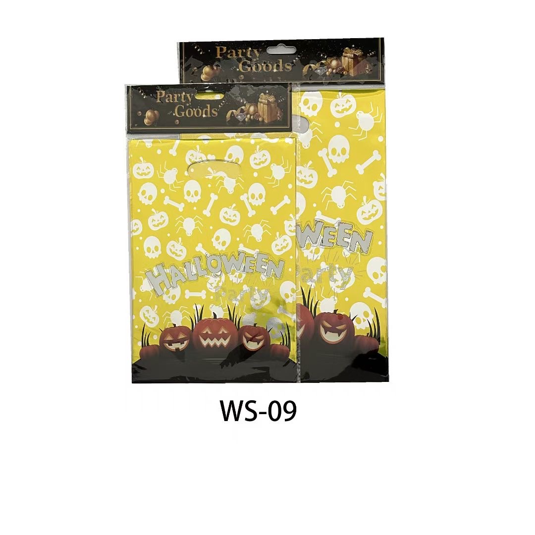 万圣道具装饰鬼节桌布地毯创意装饰用品礼品袋子讨糖果