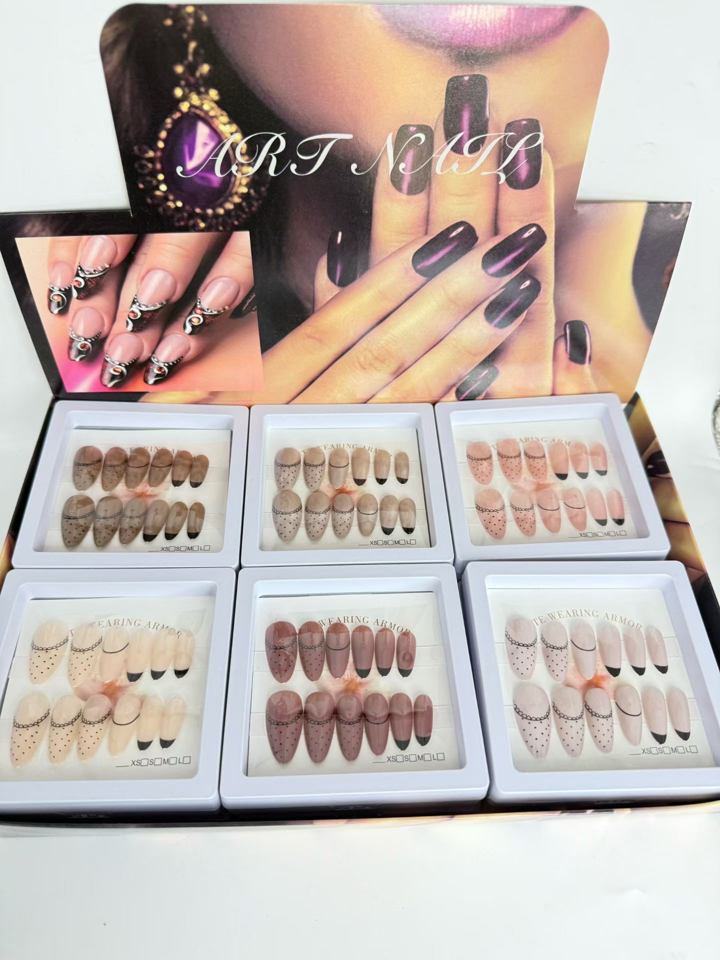 Wholesale nail care accessories and nail pieces Specification image