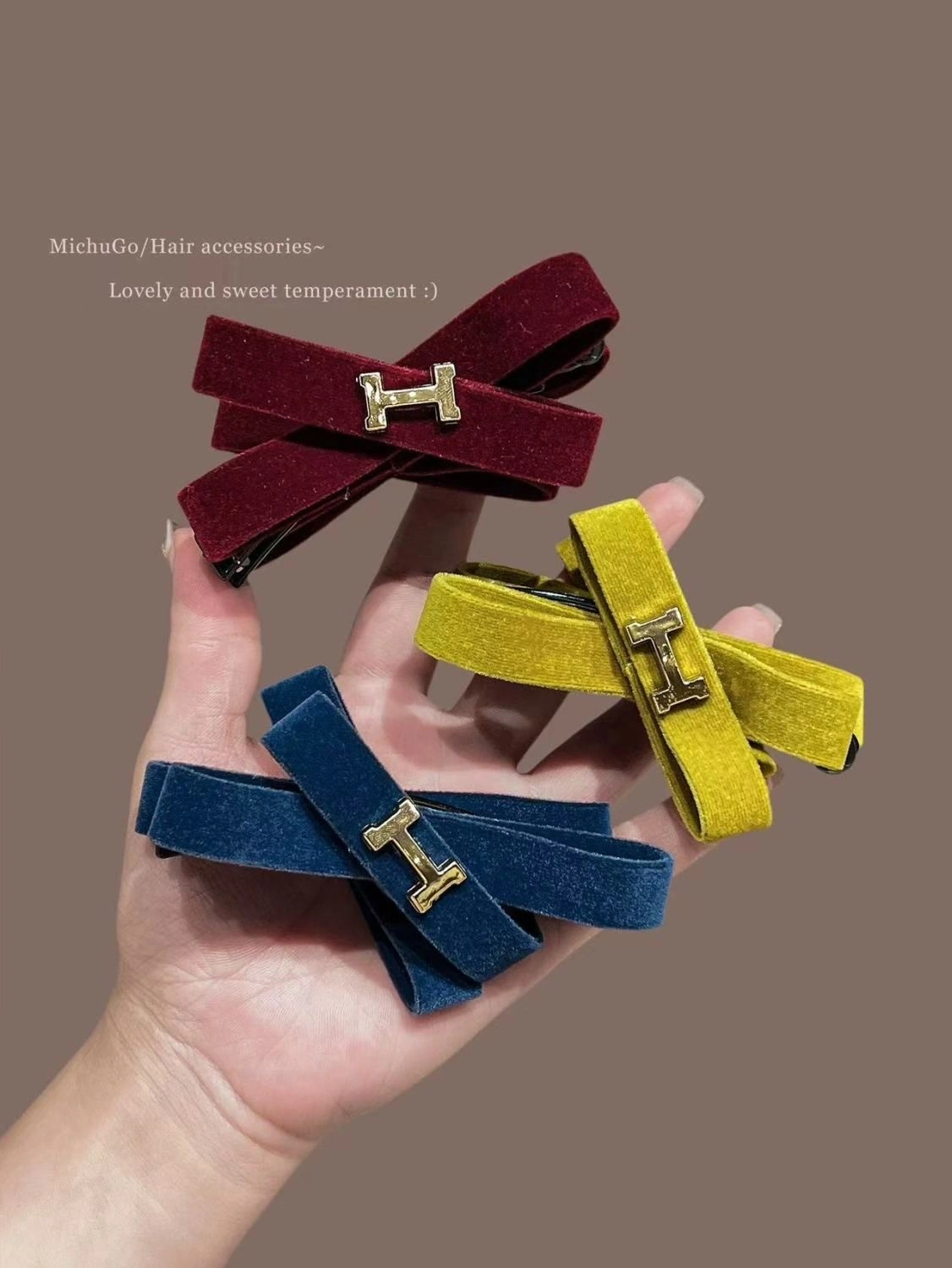 Korean-style women's hair tie, hair tie, hair tie, leather band, fashionable and versatile, soft hair accessory, women's multi-color decorative hair tie detail image 2