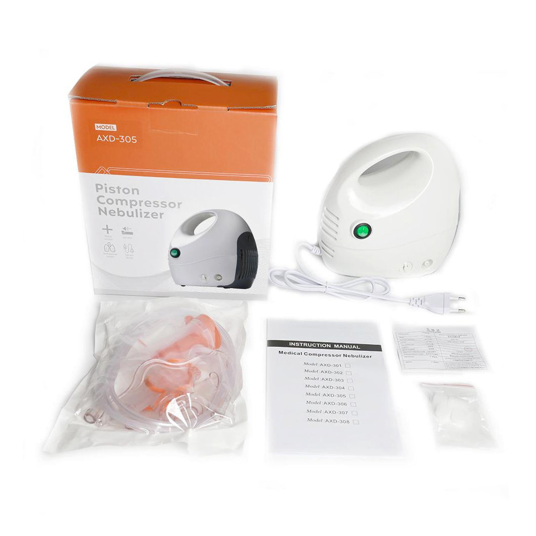 Medical travel, family daily use, high-efficiency adjustable portable inhalation compressor nebulizer for adults and children Specification image