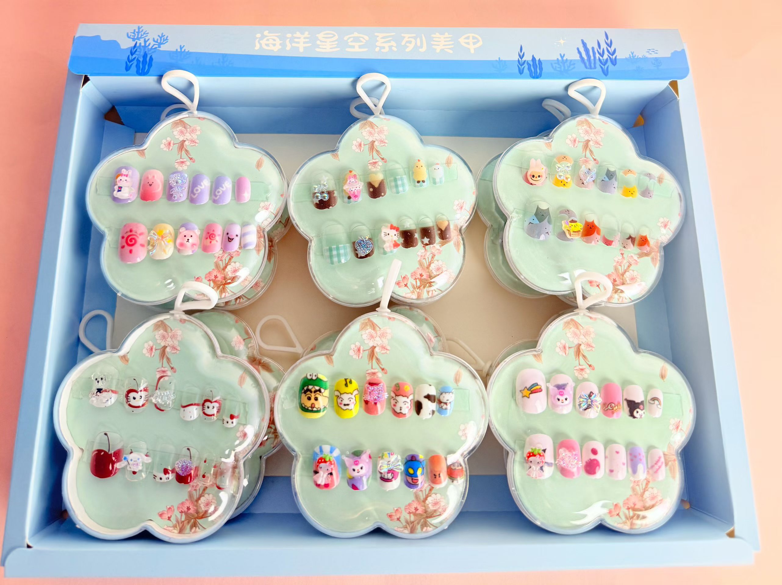 Wholesale of new nail art pieces and finished nail products Item Picture