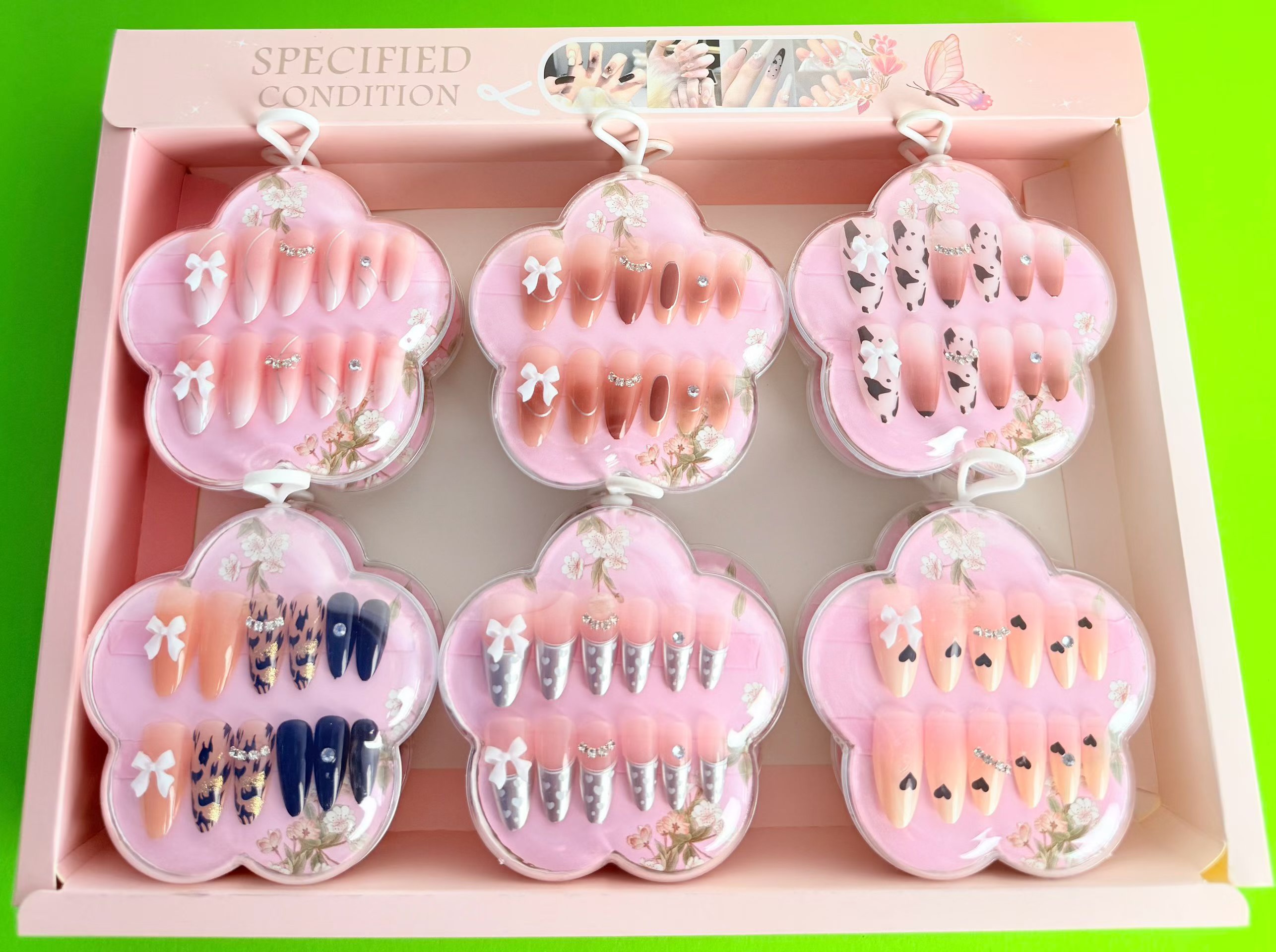 Wholesale of new nail art pieces and finished nail products Application Scenario