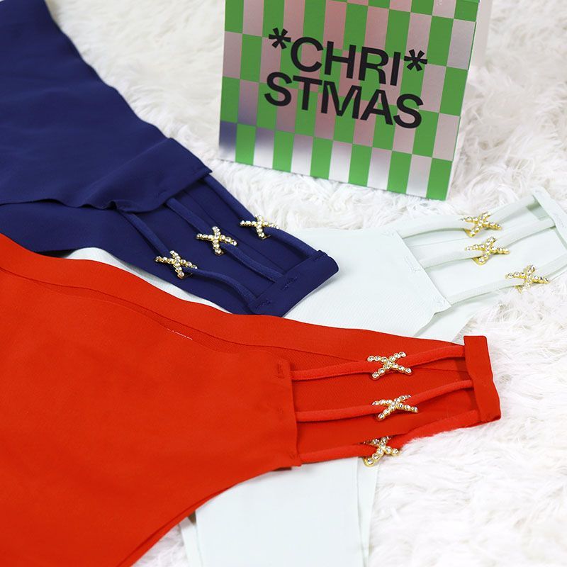 Bikini underpants for European and American women Specification drawing