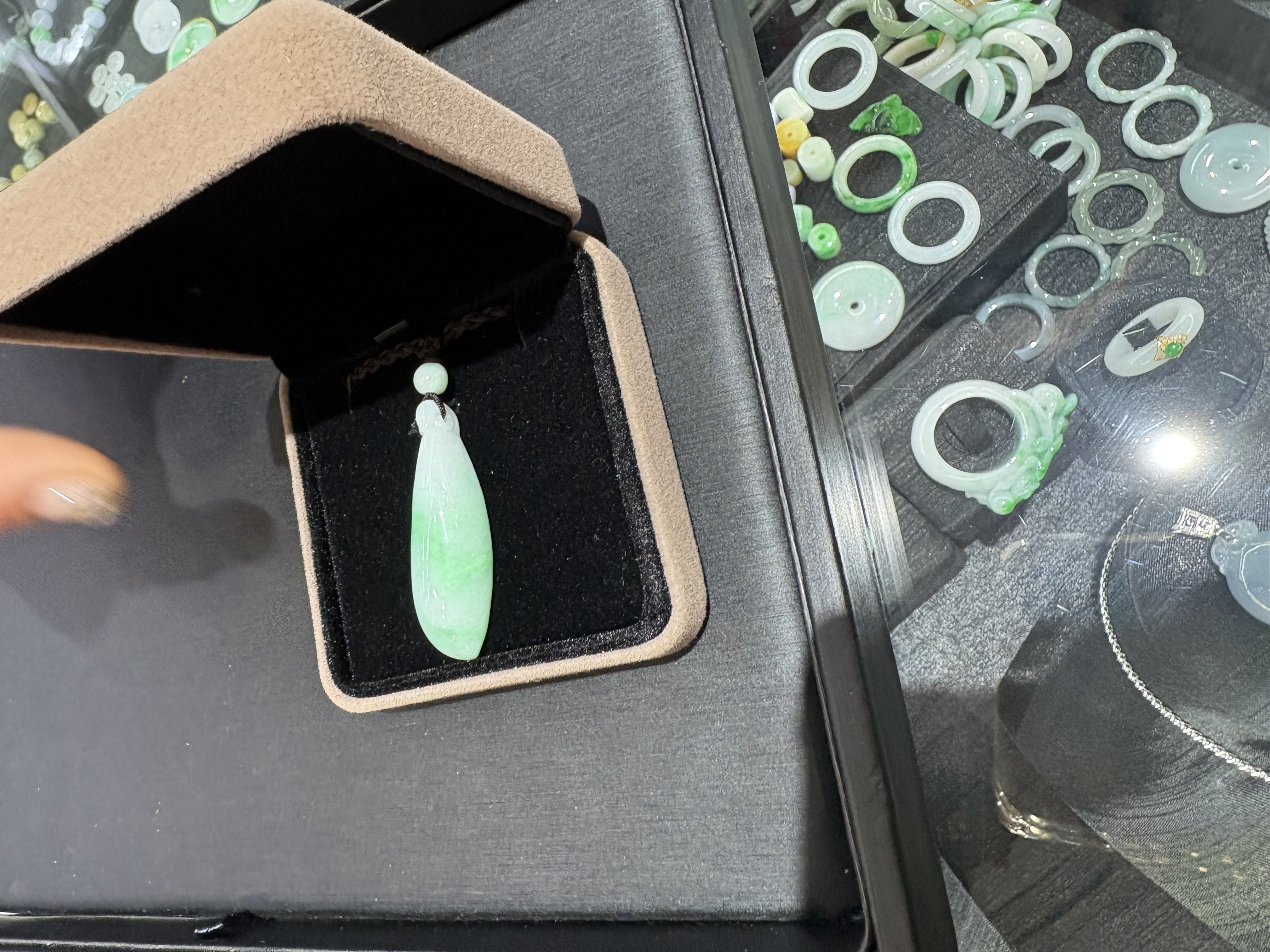 珠宝翡翠珠宝钛晶手链项链配饰时尚优雅天然饰品多款可选