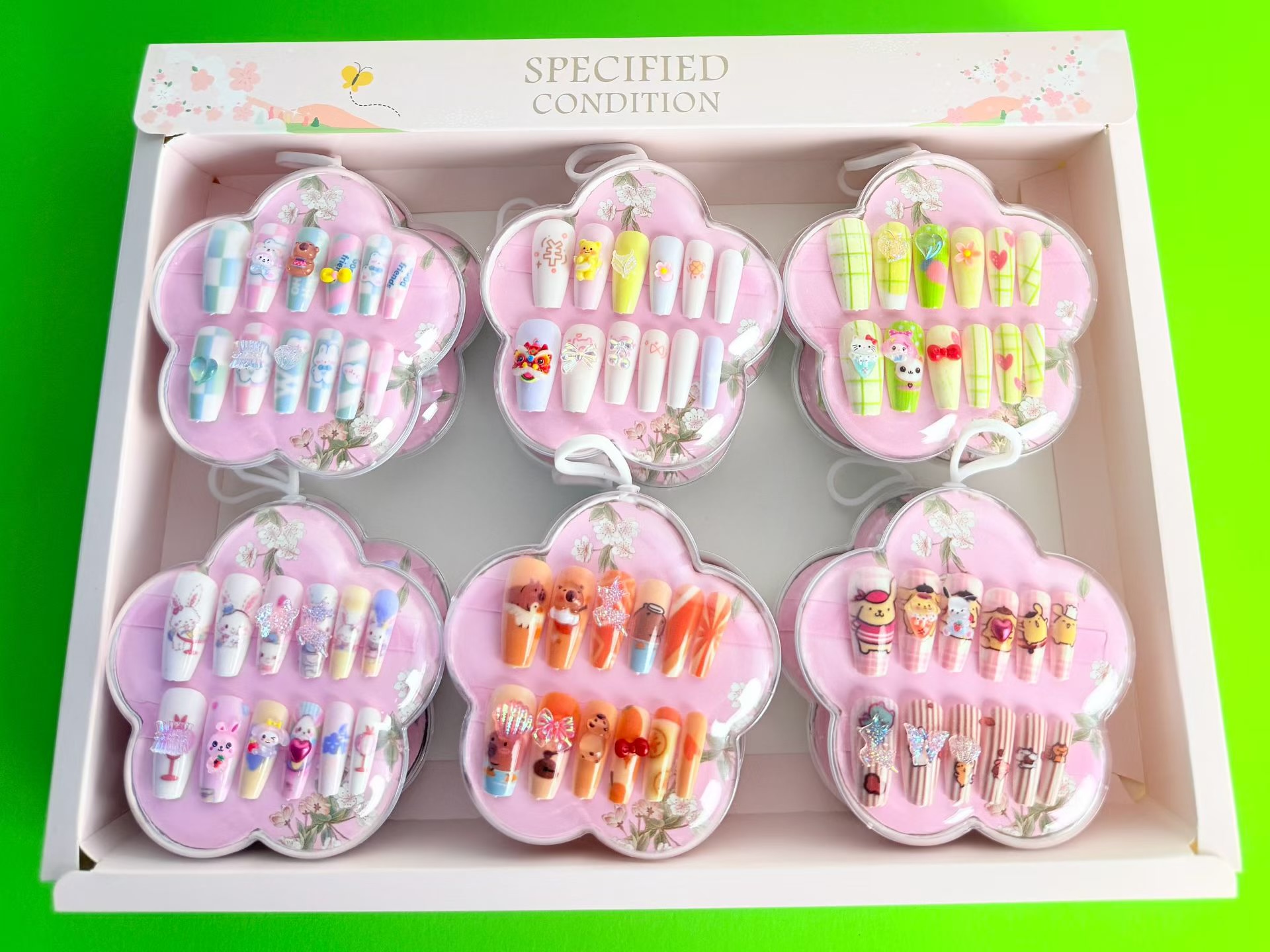 Wholesale of new nail art pieces and finished nail products Specification image