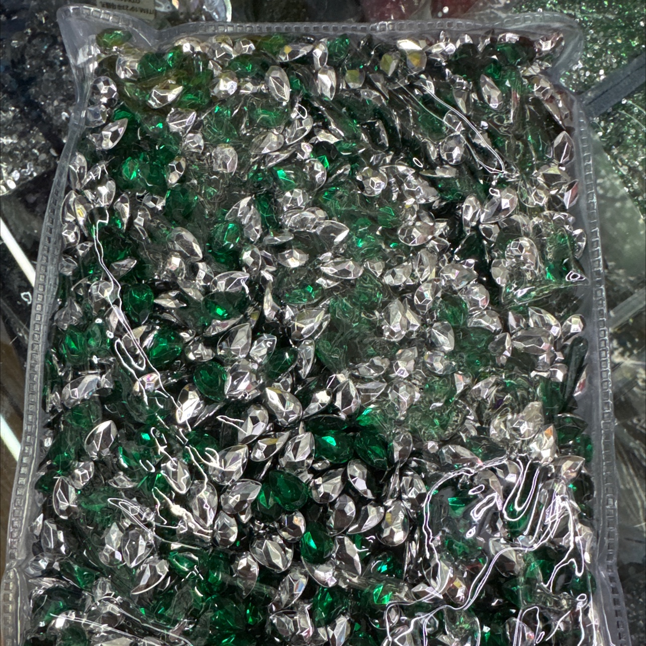 超强亚克力7*10尖椭圆，精美配饰潮流搭配