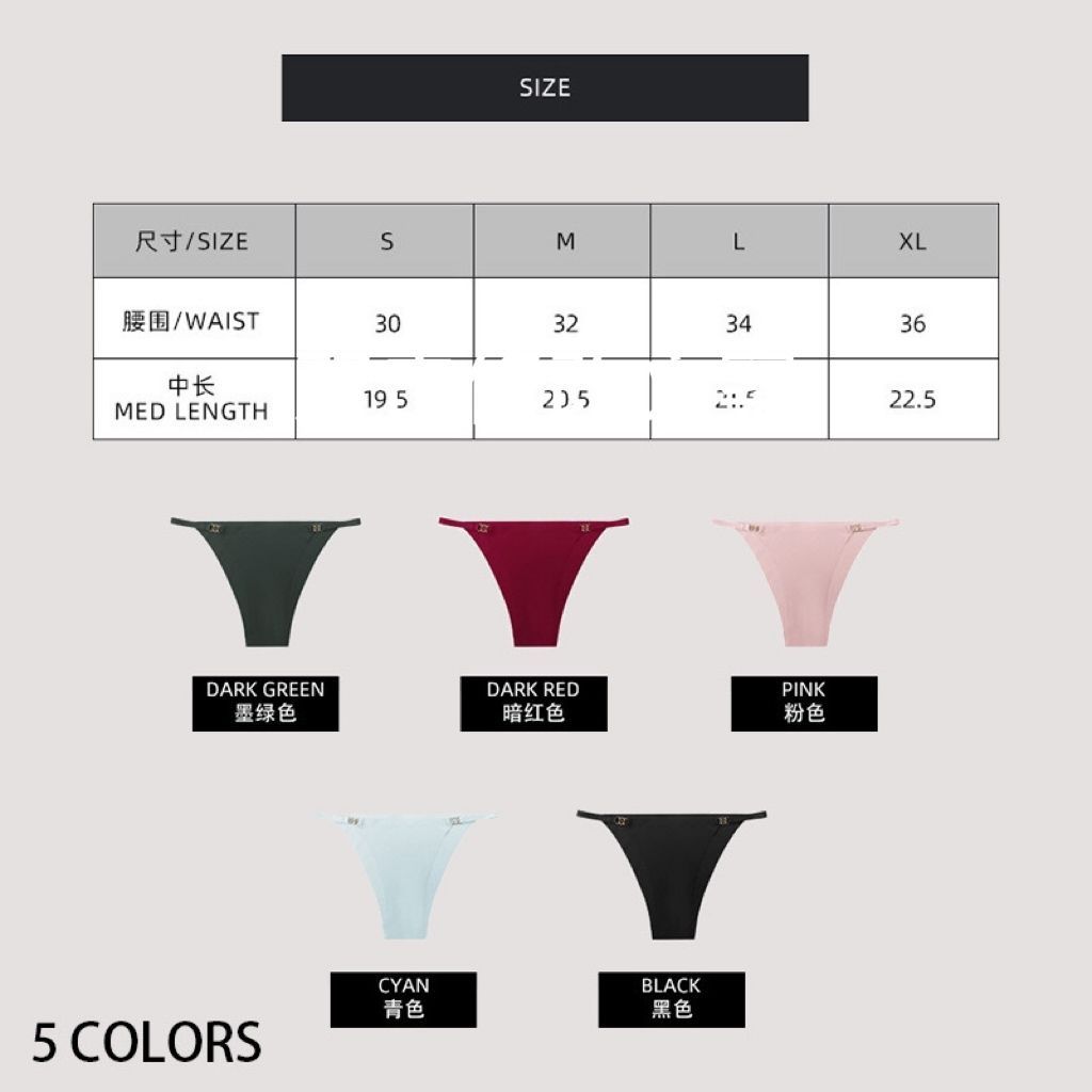 Ice Silk women's underwear, European and American thong Item Picture