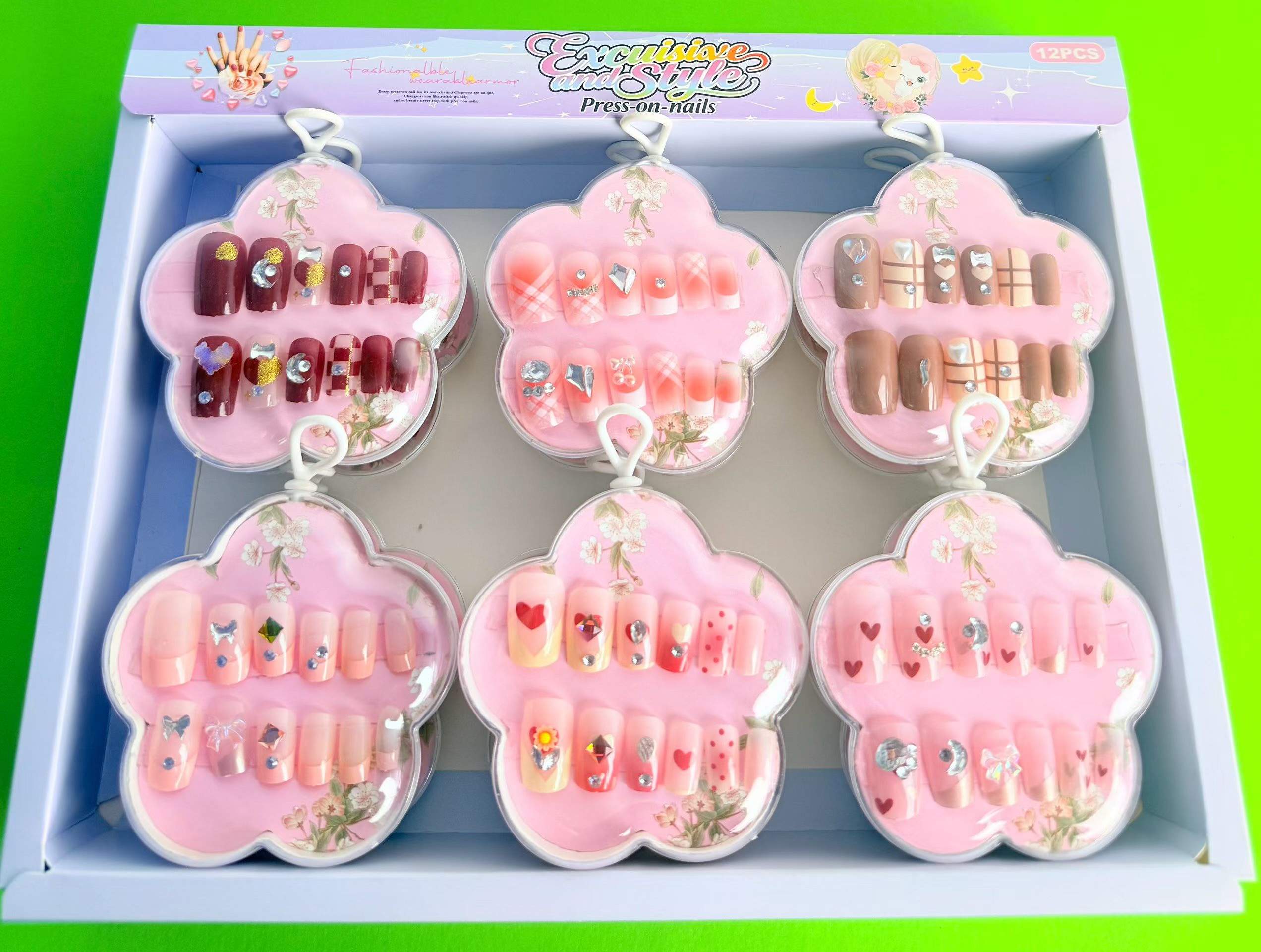 Wholesale of new nail art pieces and finished nail products details Picture
