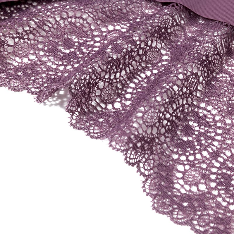 European-style lace underpants for women, ice silk women's triangle pants, sexy back cutout breathable, large-sized waistband detail image 4