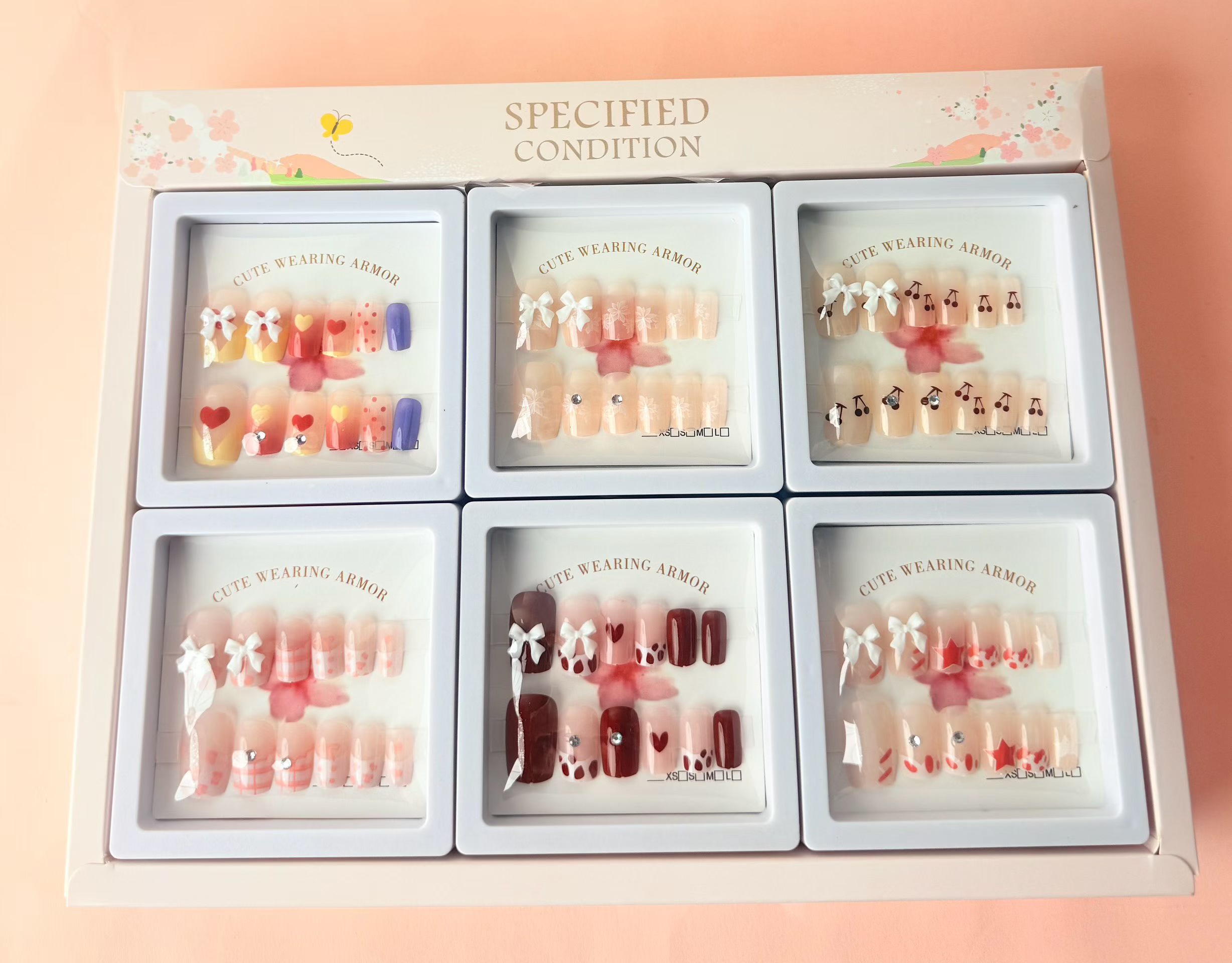 Wearable nail art (new nail plate and diamond style factory)