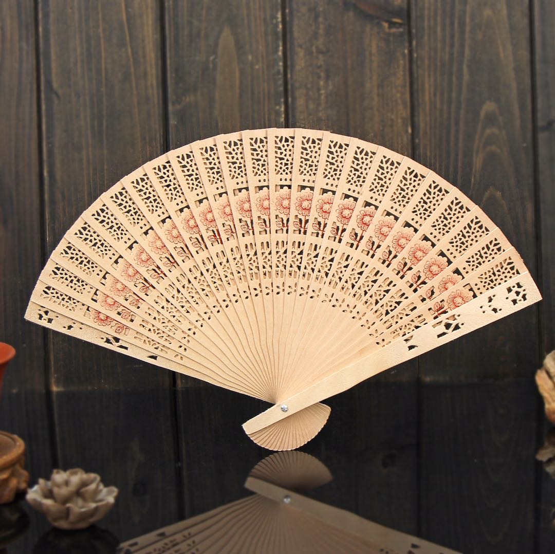 中国红中国风扇4