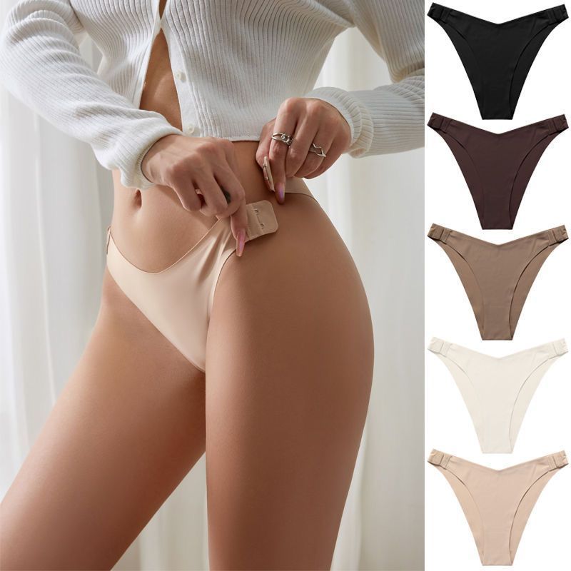 European and American ice silk women's underwear bikini details Picture