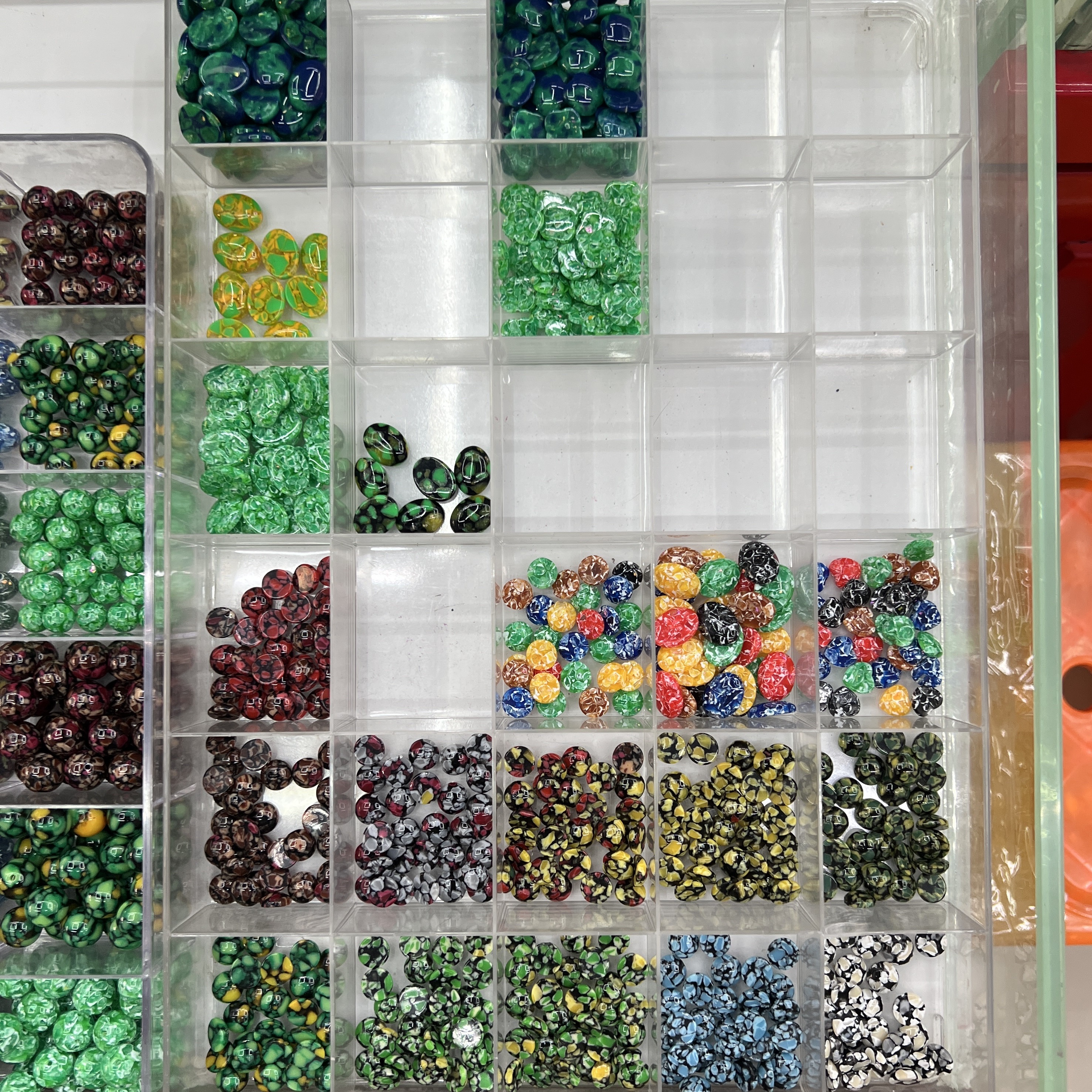 树脂饰品配件异域风个性手工串珠 直孔10mm12mm产品图