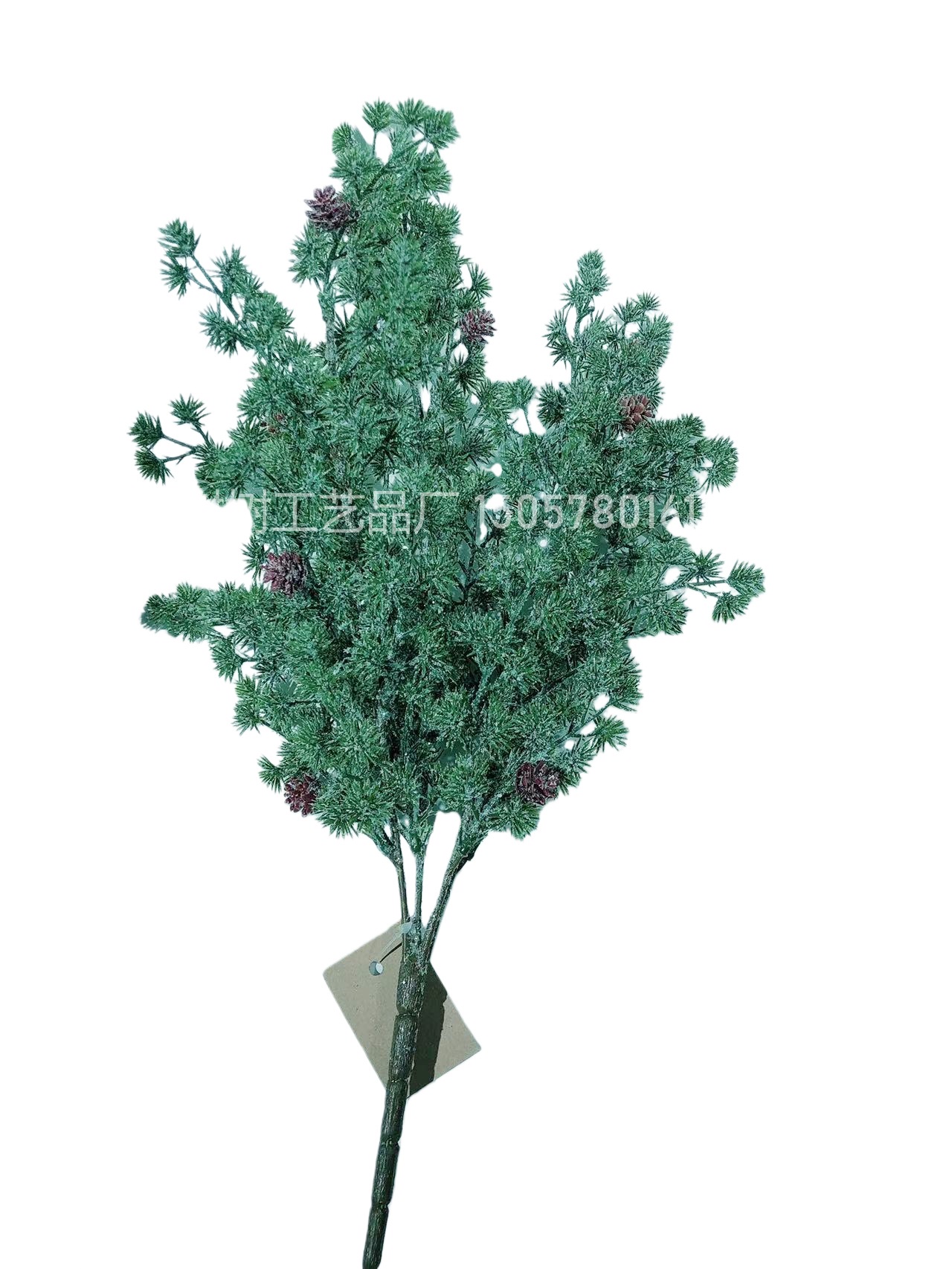 新款圣诞仿真绿植套装逼真外观长久耐用环保材质流行亚马逊爆款仿真花塑膠花假花详情图4