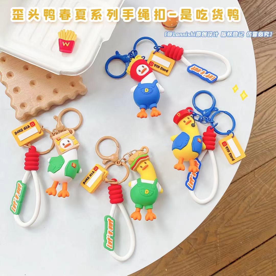 Metal keychains, silicone keychains, figurine pendants detail image 4