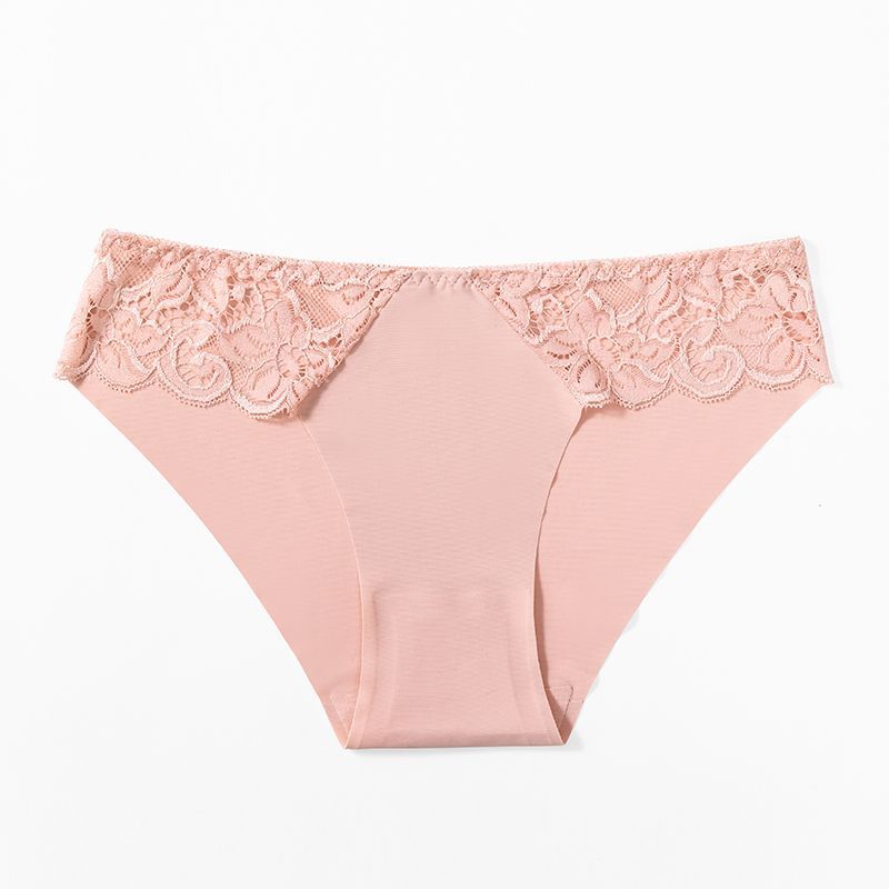 Ladies' lace ice silk seamless triangle pants undefined