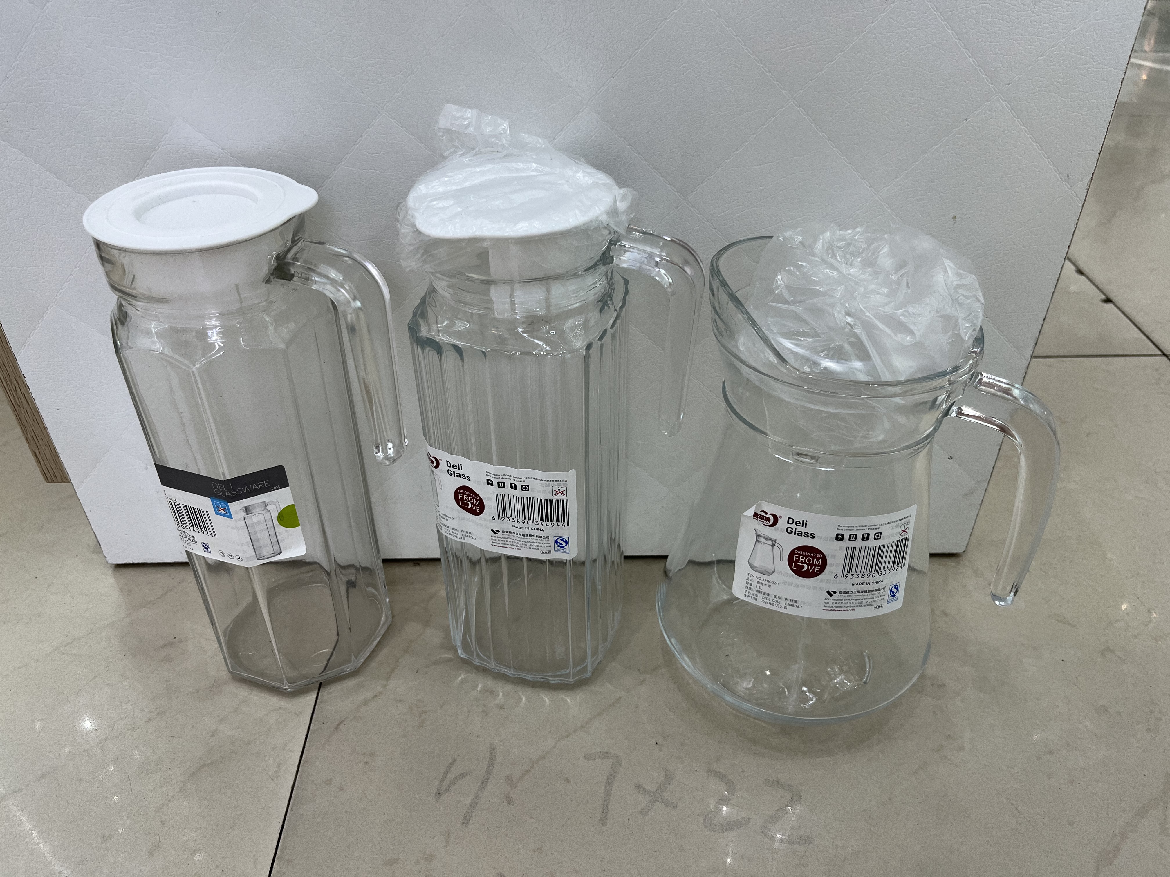 Glass water bottle adhesive, glass water bottle furniture water bottle, glass products detail image 9