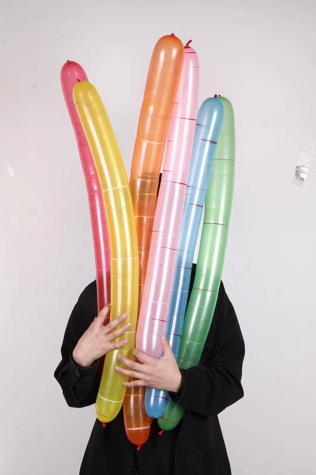 火箭气球会飞会尖叫网红飞天放屁冲天气球异形气球长条儿童玩具派对氛围用品充气玩具详情图7