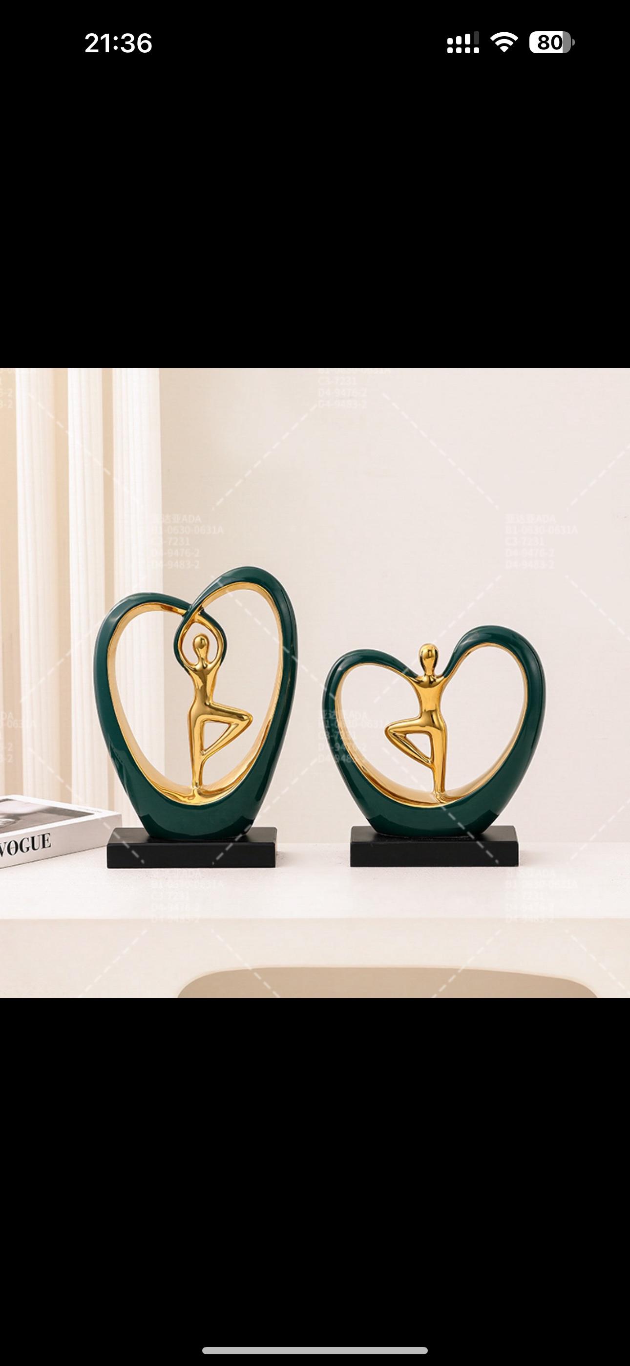 装饰花瓶实物图