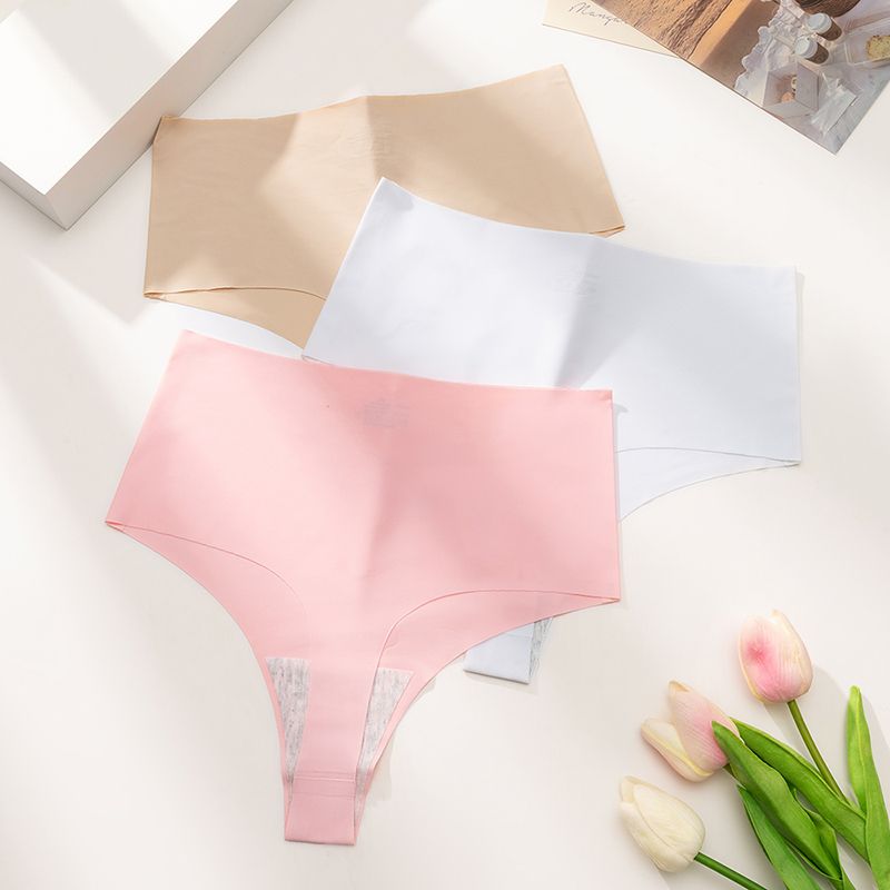 European and American high-waisted women's thong seamless one-piece style undefined
