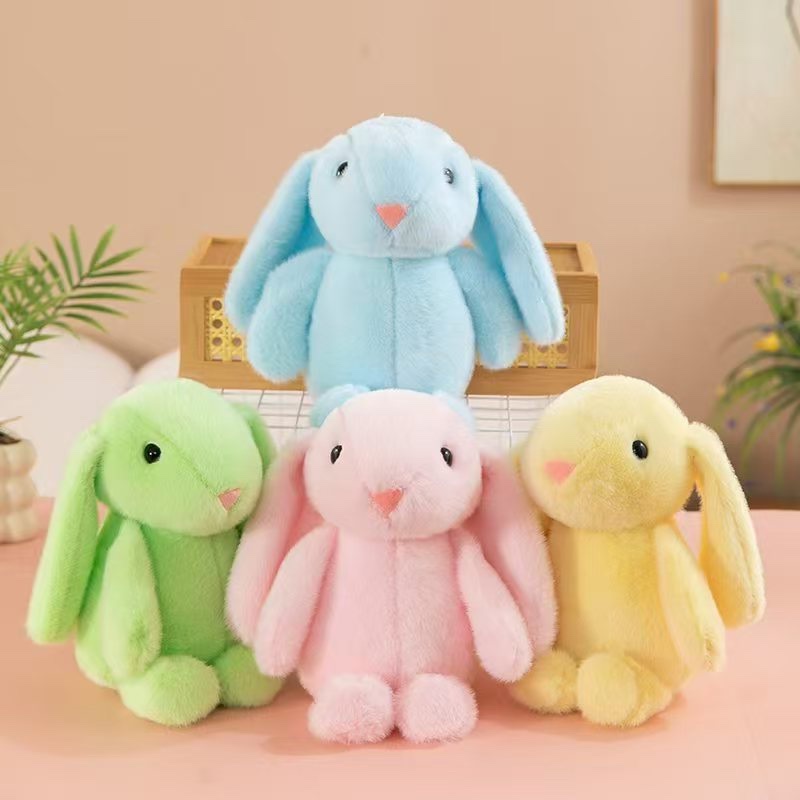 2025新款潮流玩具毛绒欧貂安抚兔，刺绣创意手工玩偶儿童礼物新款，潮流玩具毛绒欧貂安抚兔，刺绣创意手工玩偶儿童礼物新款潮详情图5