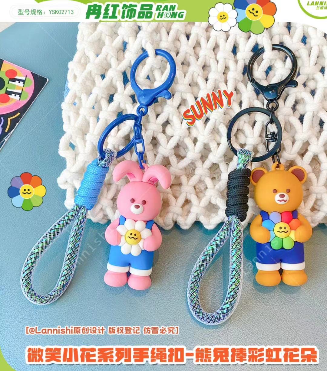 Metal keychains, silicone keychains, figurine pendants details Picture