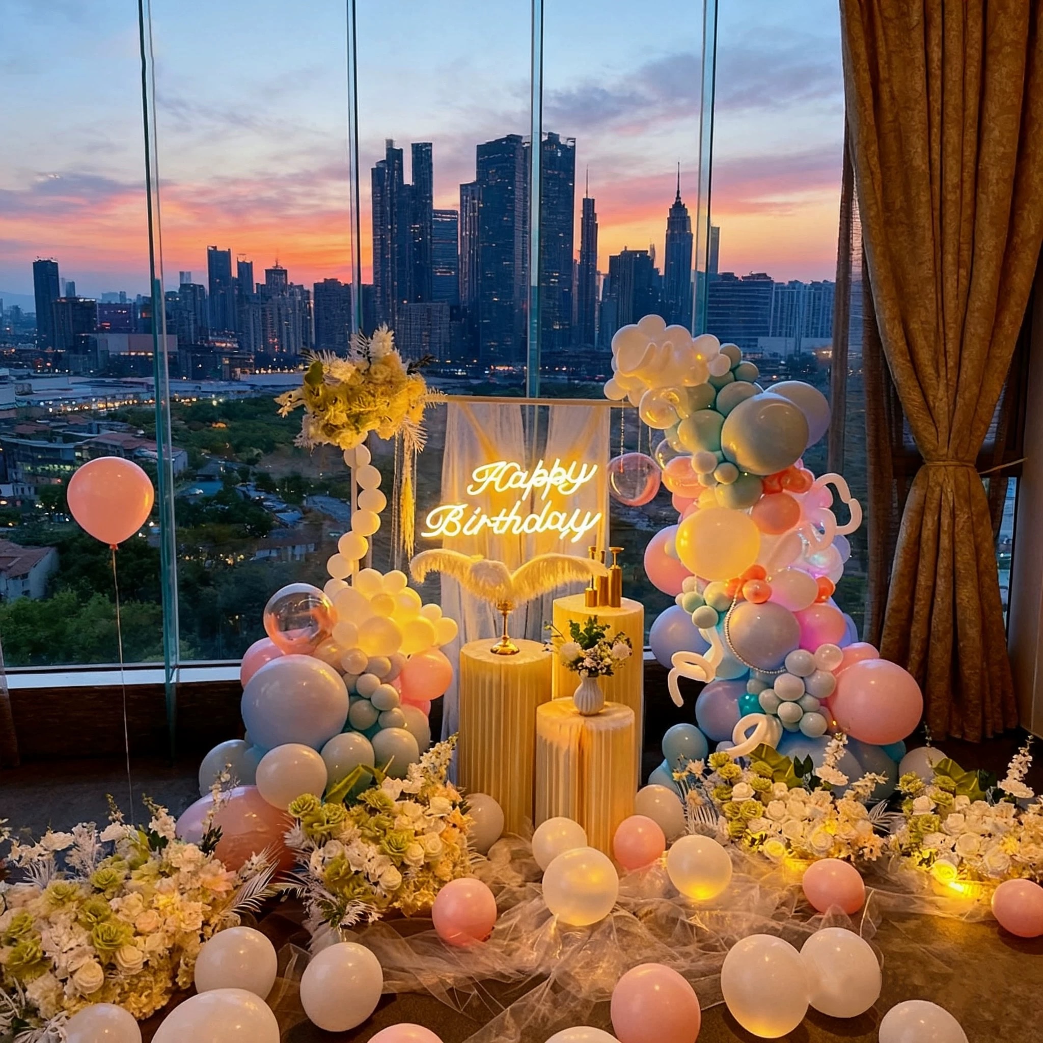 加厚10寸气球马卡龙色无毒环保多巴胺彩色周岁生日场景布置装饰充气玩具详情图7