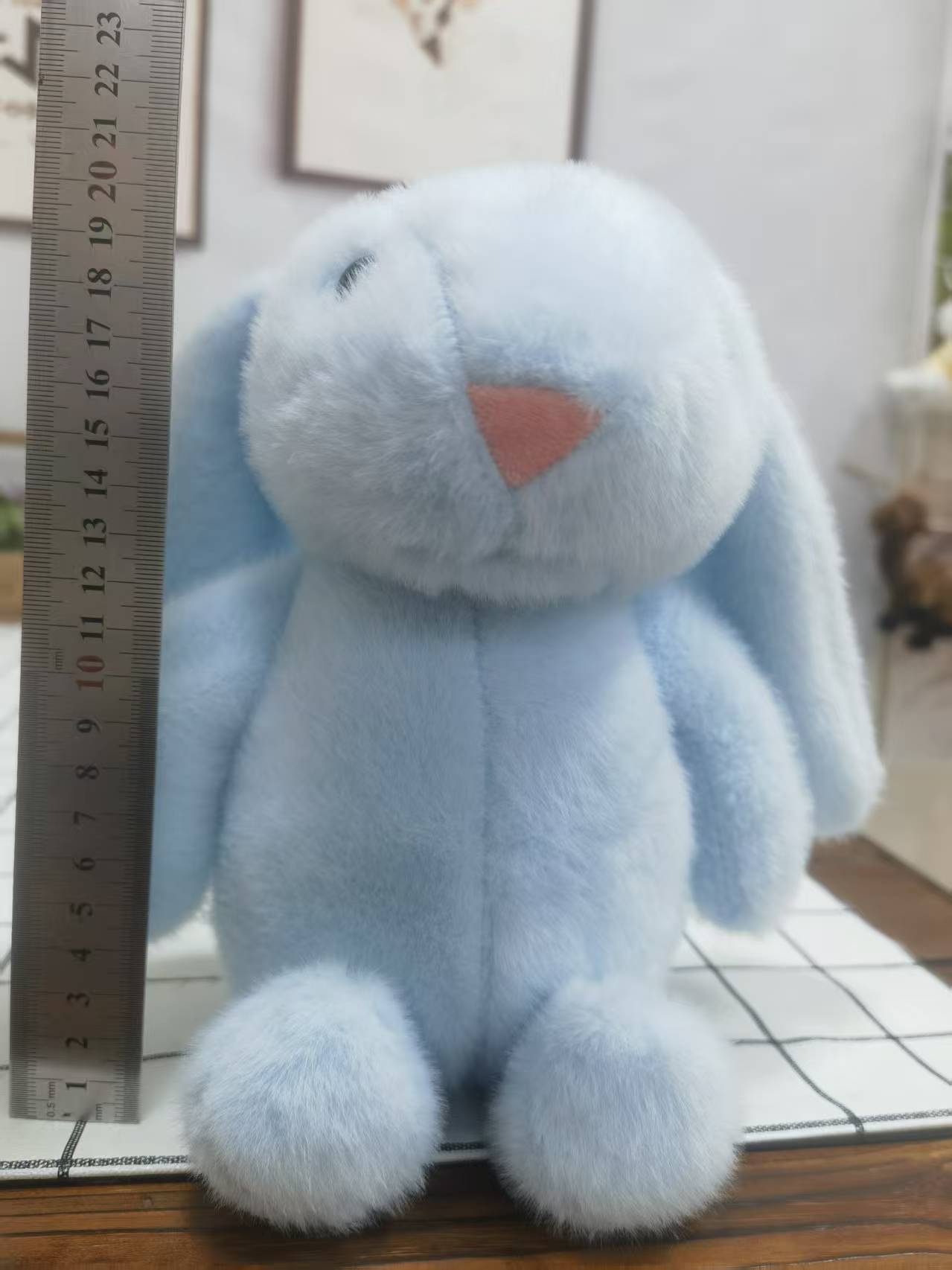 2025新款潮流玩具毛绒欧貂安抚兔，刺绣创意手工玩偶儿童礼物新款，潮流玩具毛绒欧貂安抚兔，刺绣创意手工玩偶儿童礼物新款潮产品图