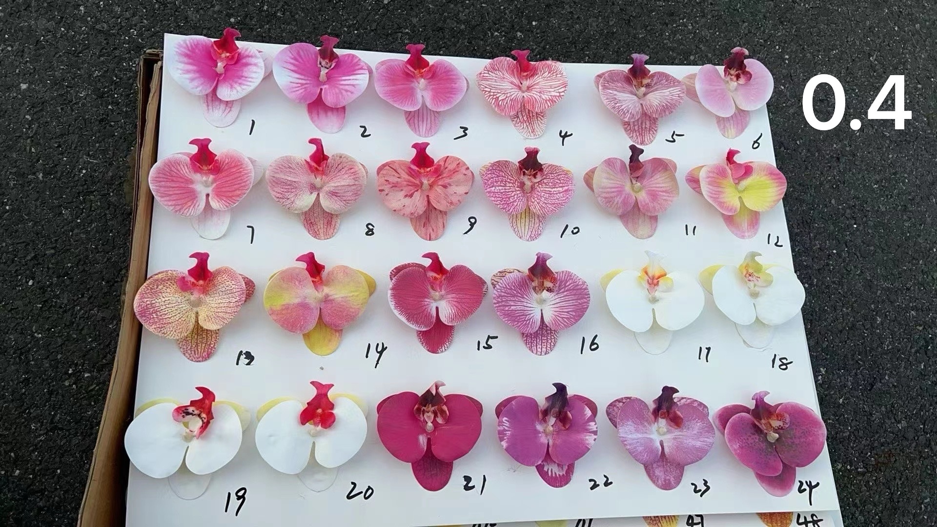 蝴蝶兰布艺花礼品