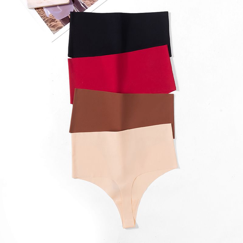 European and American high-waisted women's thong seamless one-piece style undefined