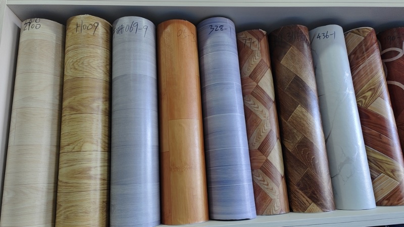 家用地板胶水泥地胶毛坯房塑料卧室地贴工地临时专用地板革 产品图