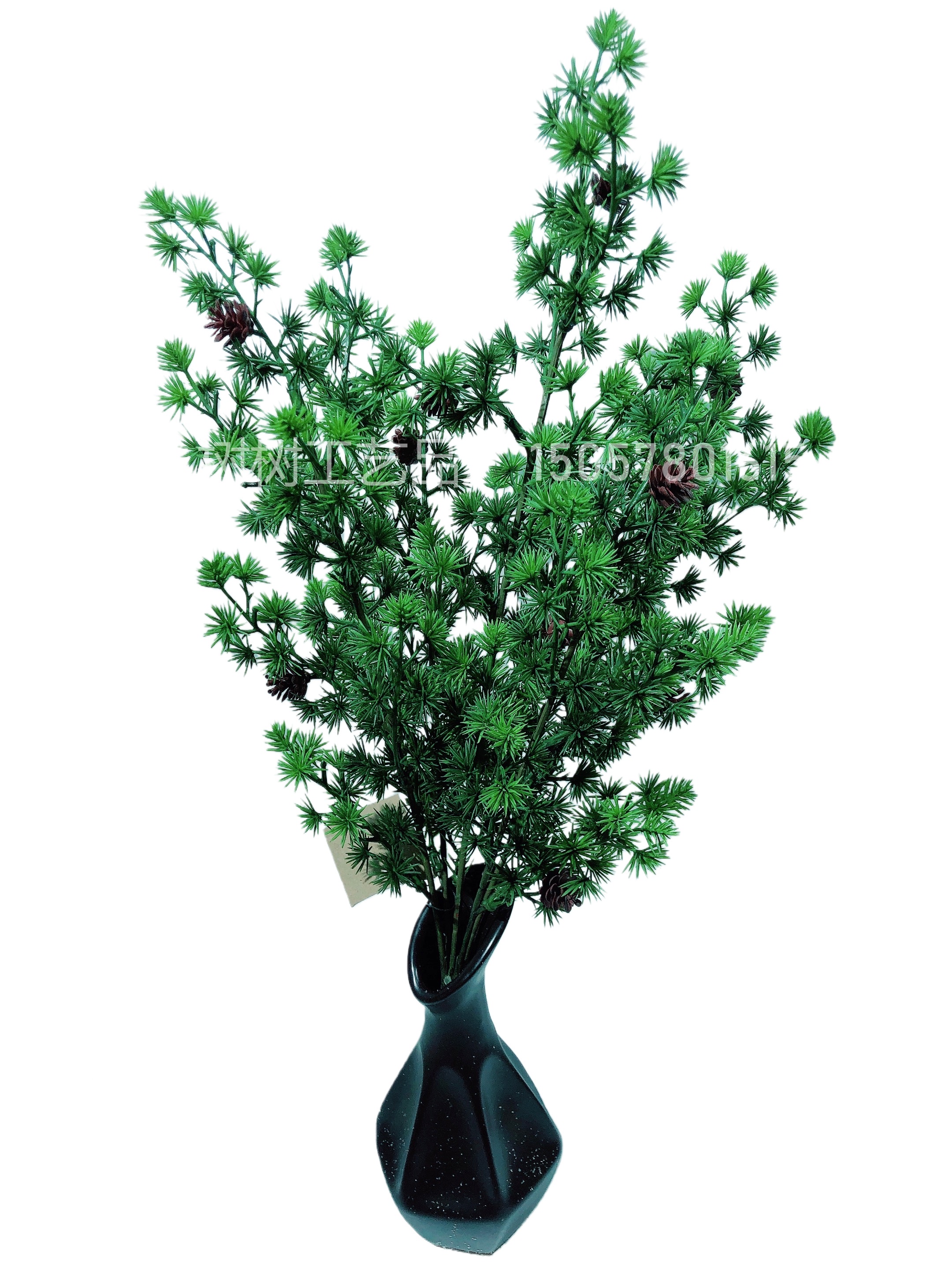 The new Christmas simulation green plant set features a realistic appearance, long-lasting durability, and is made of eco-friendly materials. It is a popular Amazon bestseller of plastic and artificial flowers